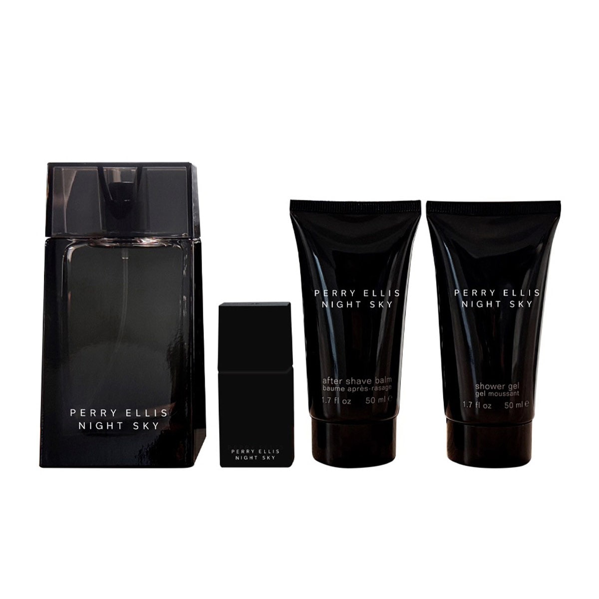 Estuche Perry Ellis Night Sky EDT (M) / 4 Pc SP 100 ml; SG 100 ml; BL 100 ml; Mini - 3 - Privé Perfumes Honduras