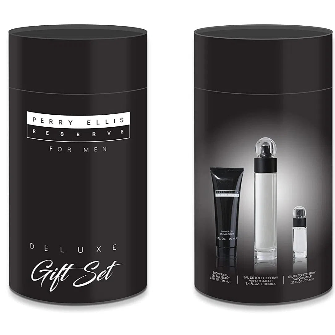 Estuche Perry Ellis Reserve EDT (M) / 3 Pc SP 100 ml; SG 90 ml; SP 7.5 ml - 2 - Privé Perfumes Honduras