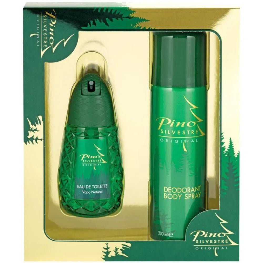 Estuche Pino Silvestre Original EDT (M) / 2 Pc SP 125 ml; BS 200 ml - 1 - Privé Perfumes Honduras