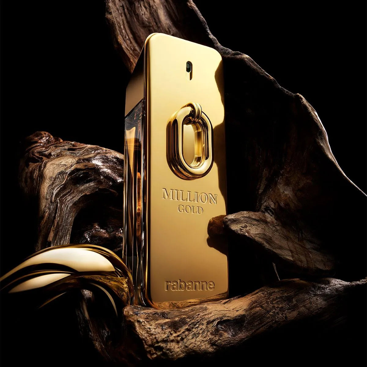 Estuche Rabanne Million Gold Intense EDP (M) / 3 Pc Set: EDP 100 ml; DEO 150 ml; SP 10 ml - 5 - Privé Perfumes Honduras