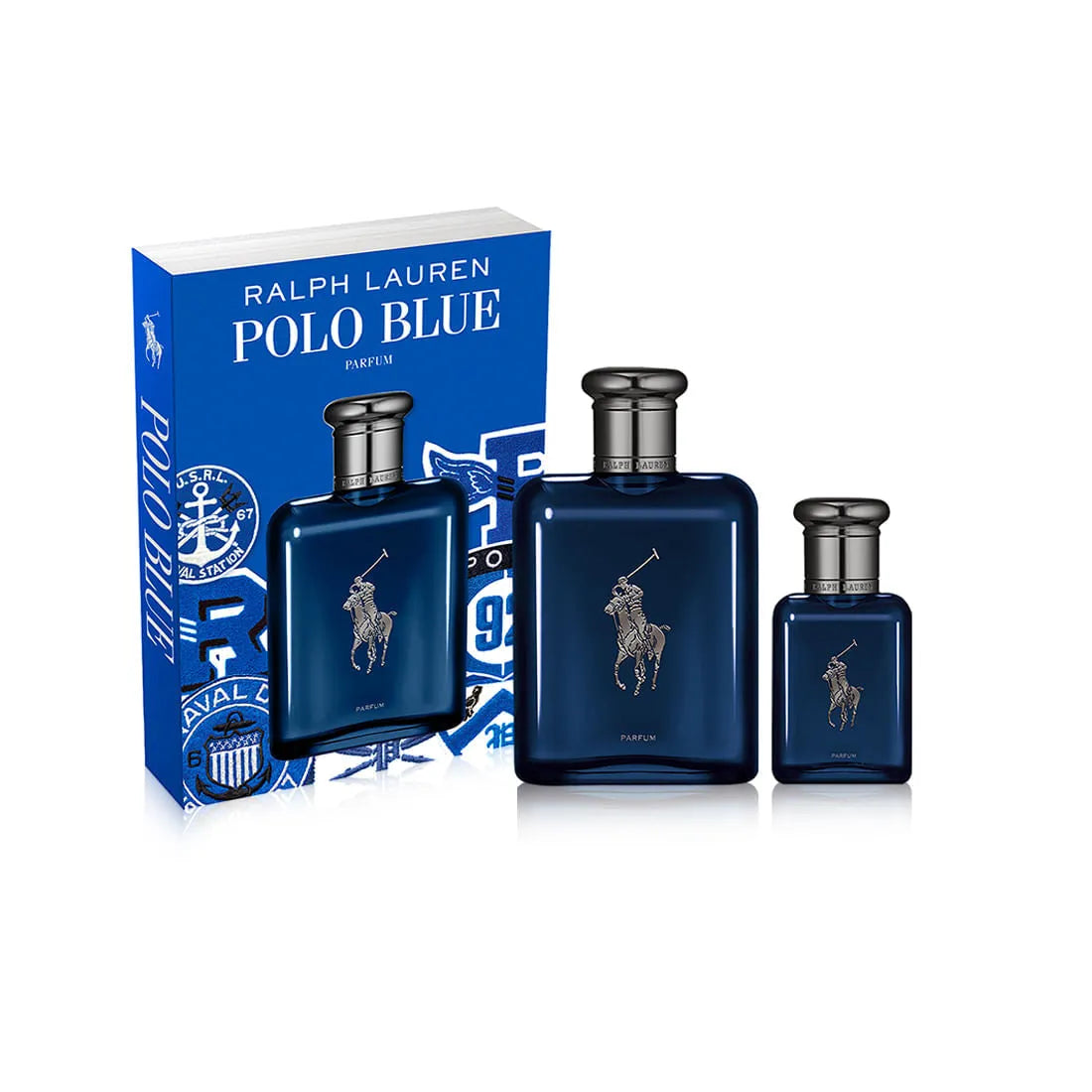 Estuche Ralph Lauren Polo Blue Parfum (M) / 2 Pc SP 125 ml; SP 7 ml - 1 - Privé Perfumes Honduras