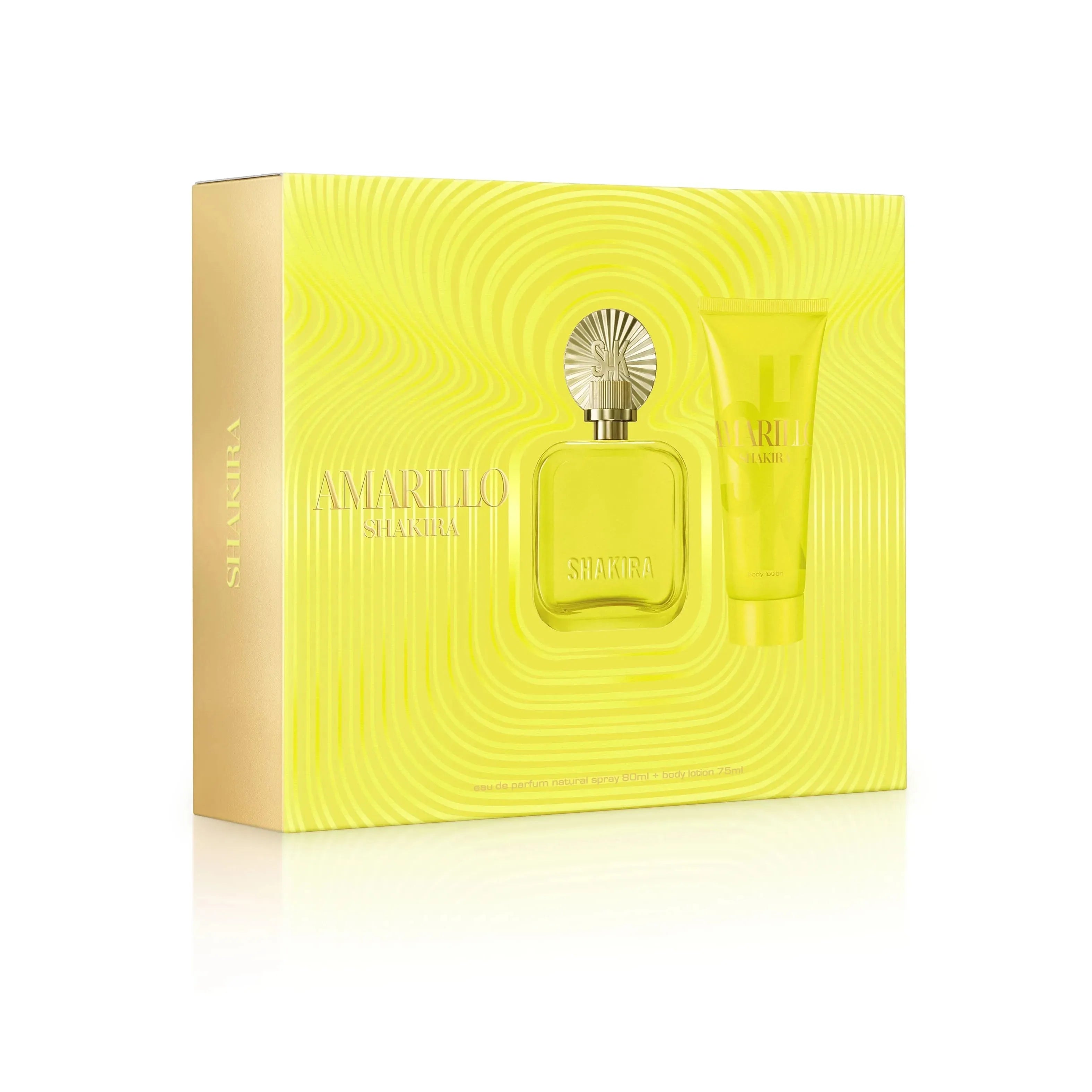 Estuche Shakira Amarilo EDP / 2 Pc SP 80 ml; BL 75 ml - 3 - Privé Perfumes Honduras