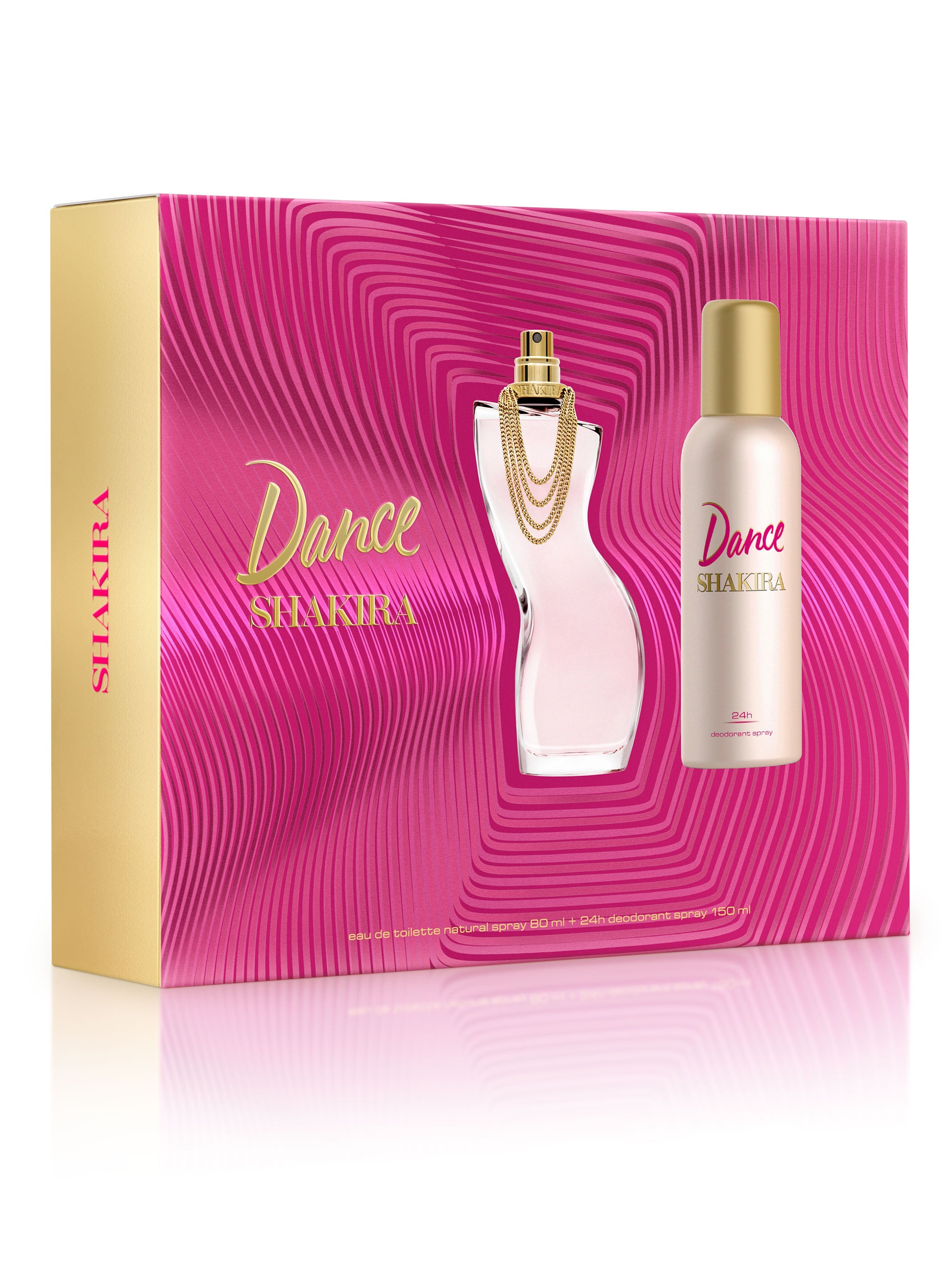 Estuche Shakira Dance EDT (W) / 2 Pc SP 80 ml; DEO 150 ml - 3 - Privé Perfumes Honduras