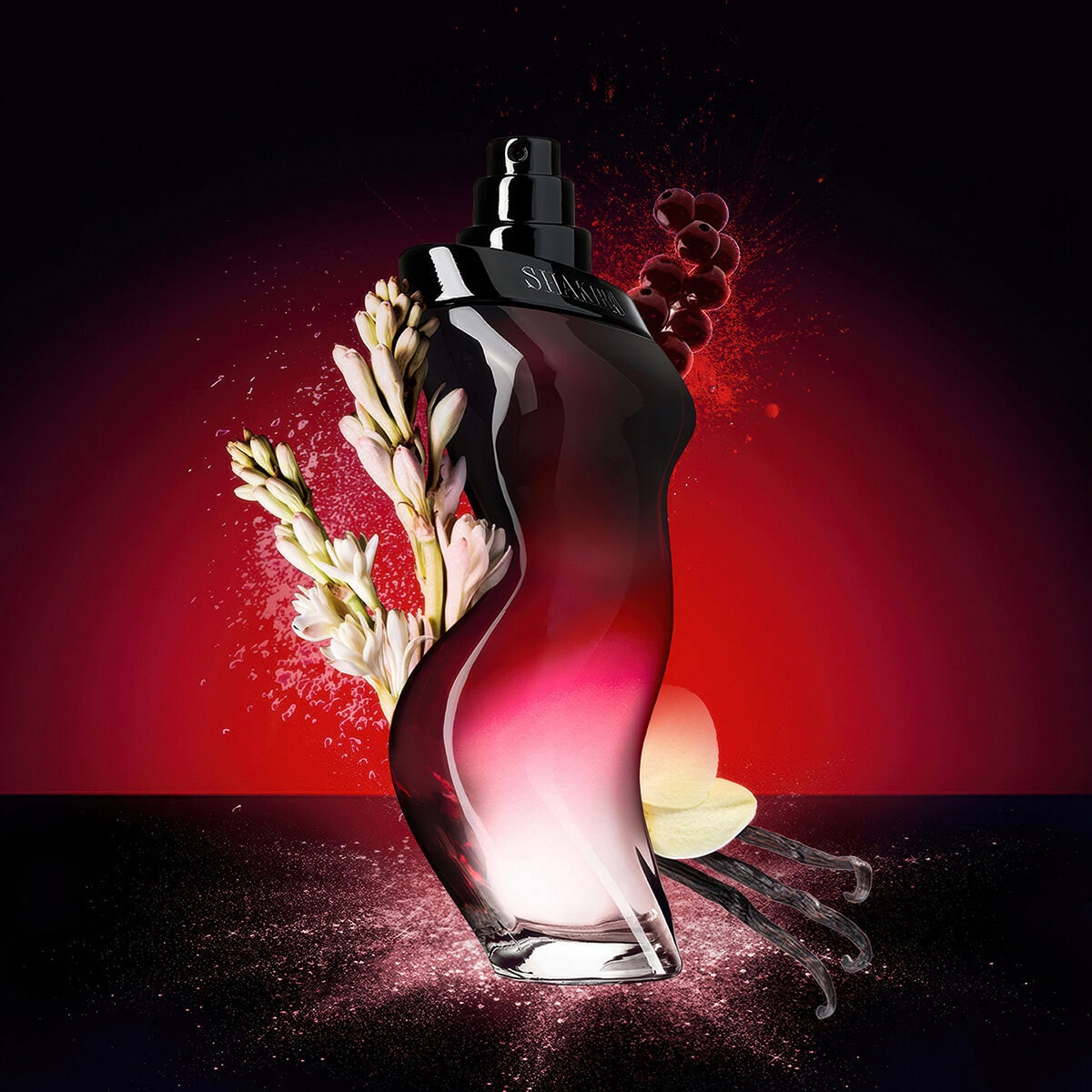 Estuche Shakira Dance Red Midnight EDT (W) / 2 Pc SP 80 ml; DEO - 4 - Privé Perfumes Honduras
