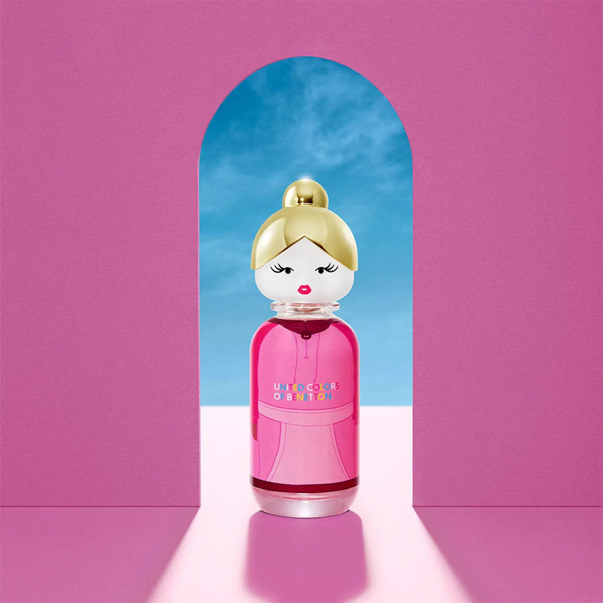 Estuche United Colors of Benetton Sisterland Pink Raspberry EDT (W) / 2 Pc SP 80 ml; BL 75 ml - 6 - Privé Perfumes Honduras