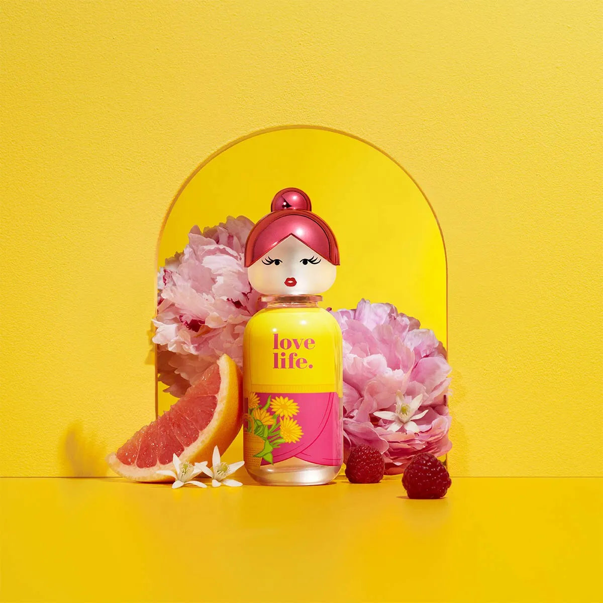 Estuche United Colors of Benetton Sisterland Yellow Peony EDT (W) / 2 Pc 80 ml; BL 75 ml - 5 - Privé Perfumes Honduras