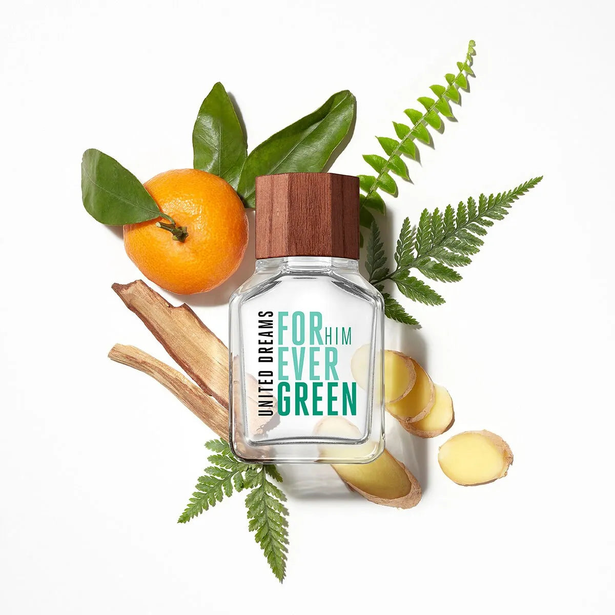 Estuche United Colors of Benetton United Forever Green Him EDT / 2 Pc 100 ml; SP 10 ml - 5 - Privé Perfumes Honduras