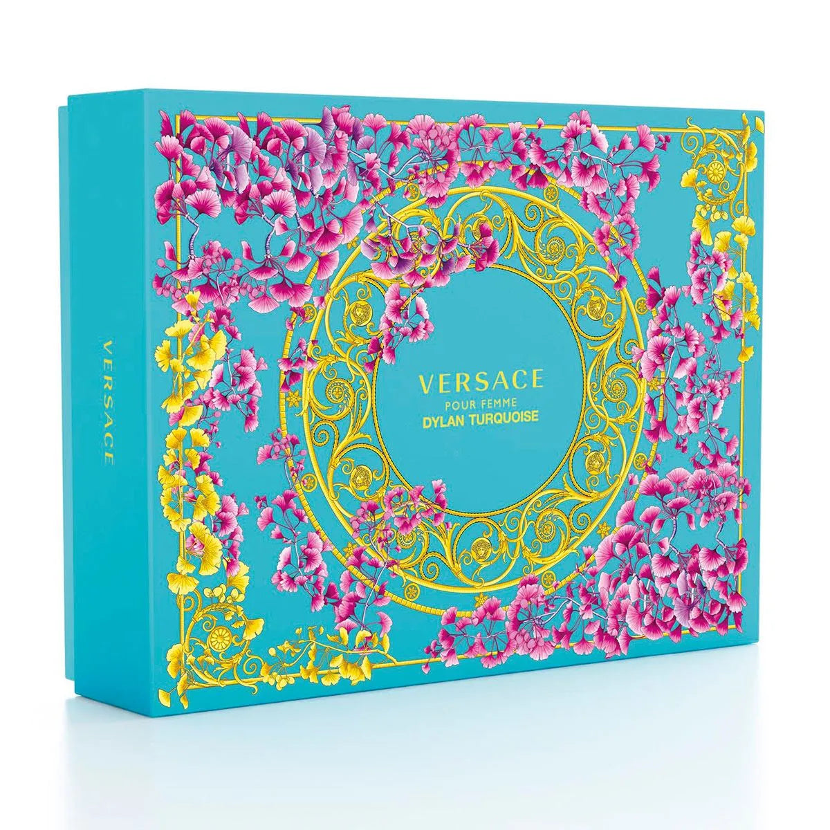 Estuche Versace Dylan Turquoise EDT (W) / 4 Pc SP 100 ml; SG 100 ml; BS 100 ml; SP 10 ml - 3 - Privé Perfumes Honduras