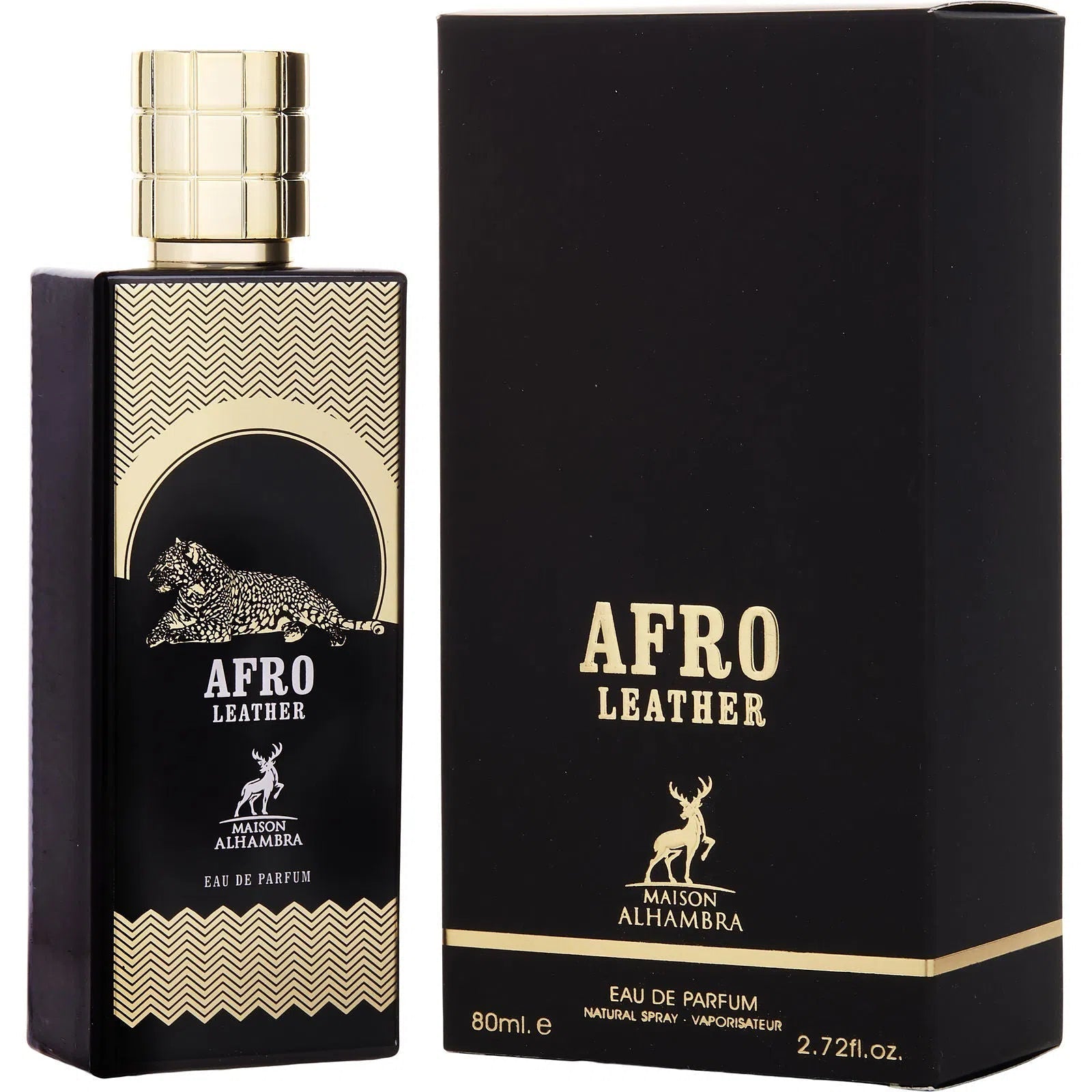 Maison Alhambra Afro Leather EDP (U) / 80 ml - 1 - Privé Perfumes Honduras