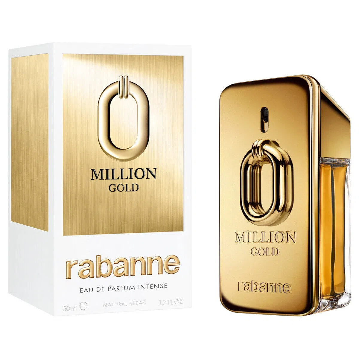 Paco Rabanne Million Gold EDP Intense (M) - 1 - Privé Perfumes Honduras