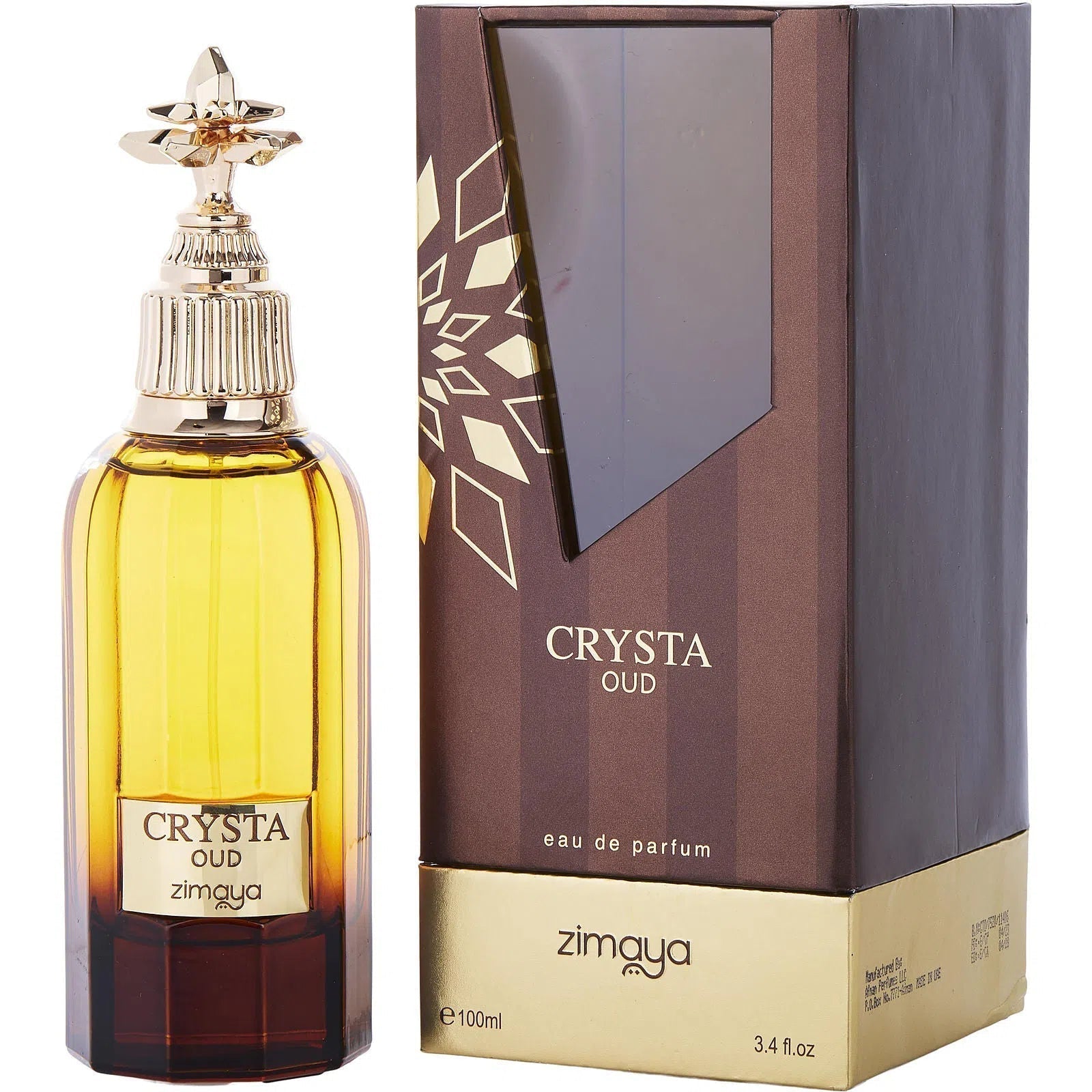Perfume Afnan Zimaya Crysta Oud EDP (U) / 100 ml - 1 - Privé Perfumes Honduras