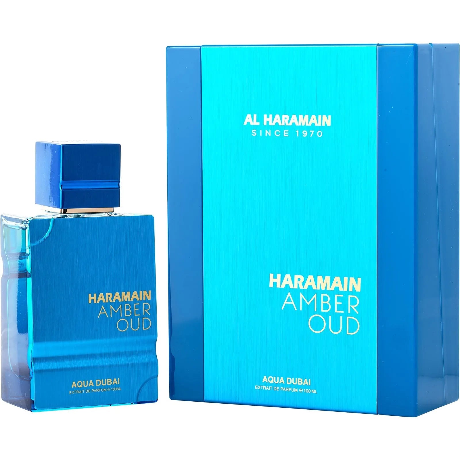 Perfume Al Haramain Amber Oud Aqua Dubai Parfum (U) / 100 ml - 1 - Privé Perfumes Honduras
