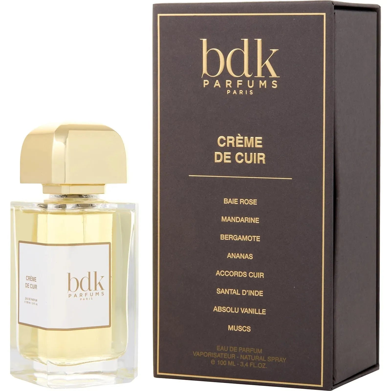 Perfume BDK Parfums Creme De Cuir EDP (U) / 100 ml - 1 - Privé Perfumes Honduras