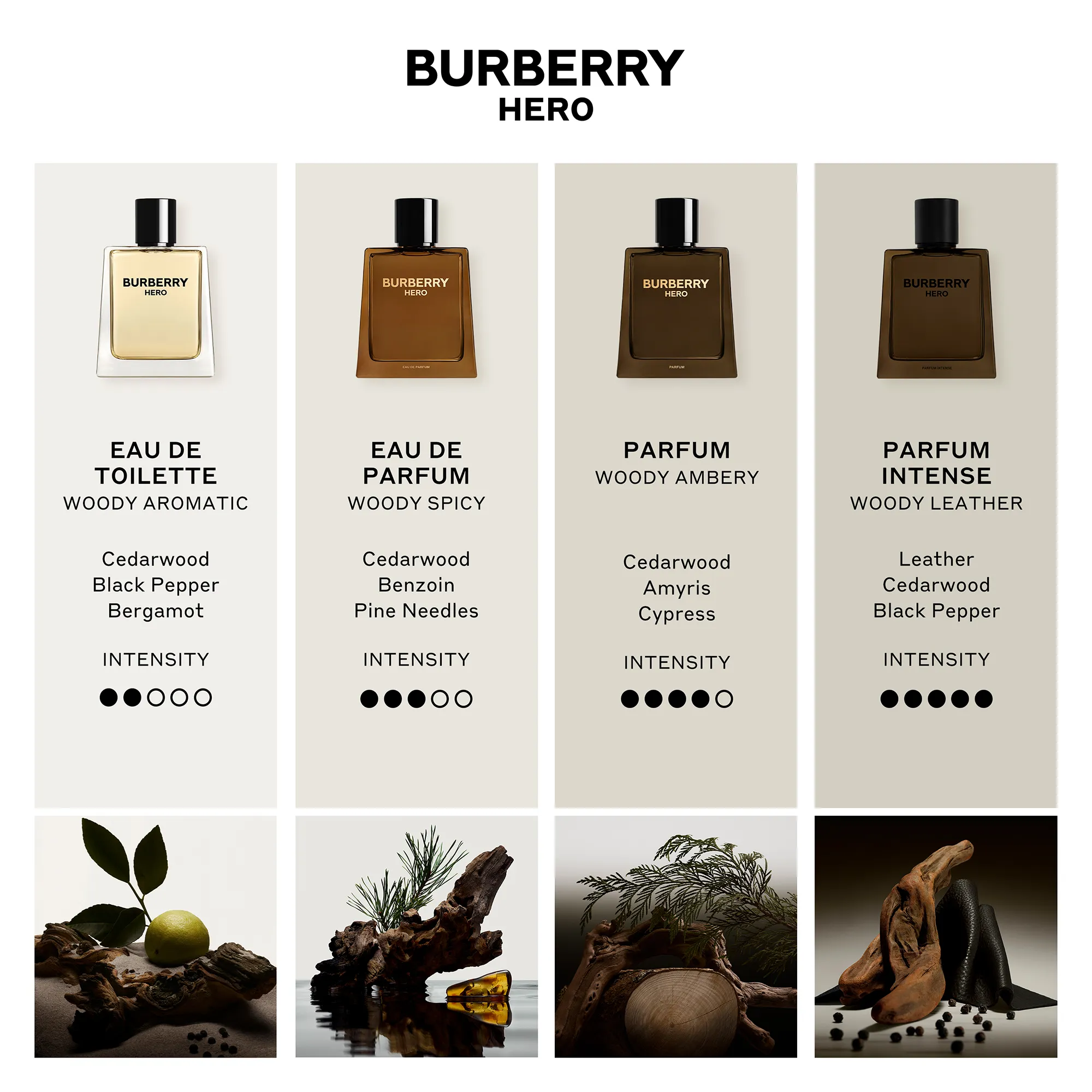 Perfume Burberry Hero Intense Parfum (M) / 50 ml - 7 - Privé Perfumes Honduras