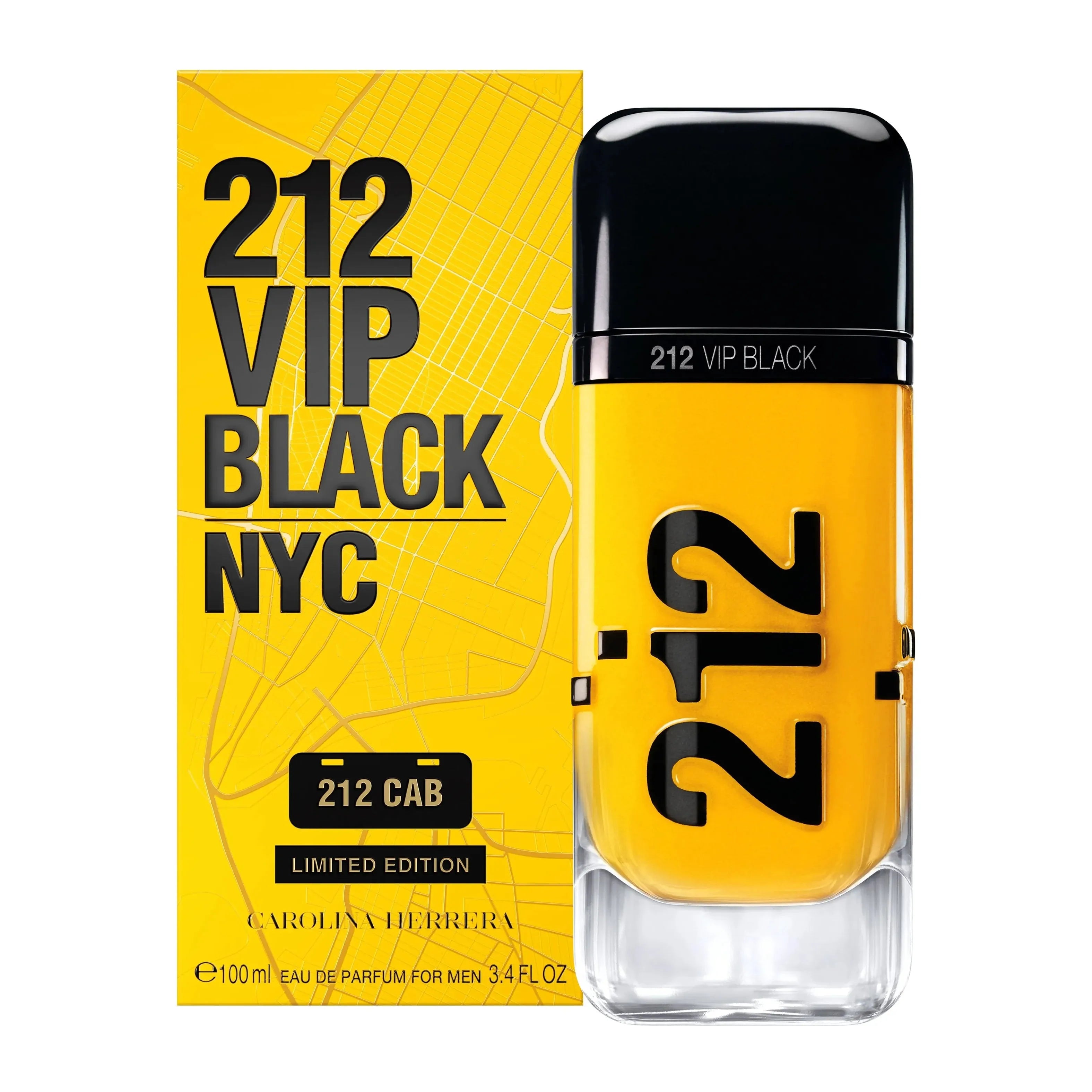 Perfume Carolina Herrera 212 VIP Black Cab EDP (M) / 100 ml - 2 - Privé Perfumes Honduras