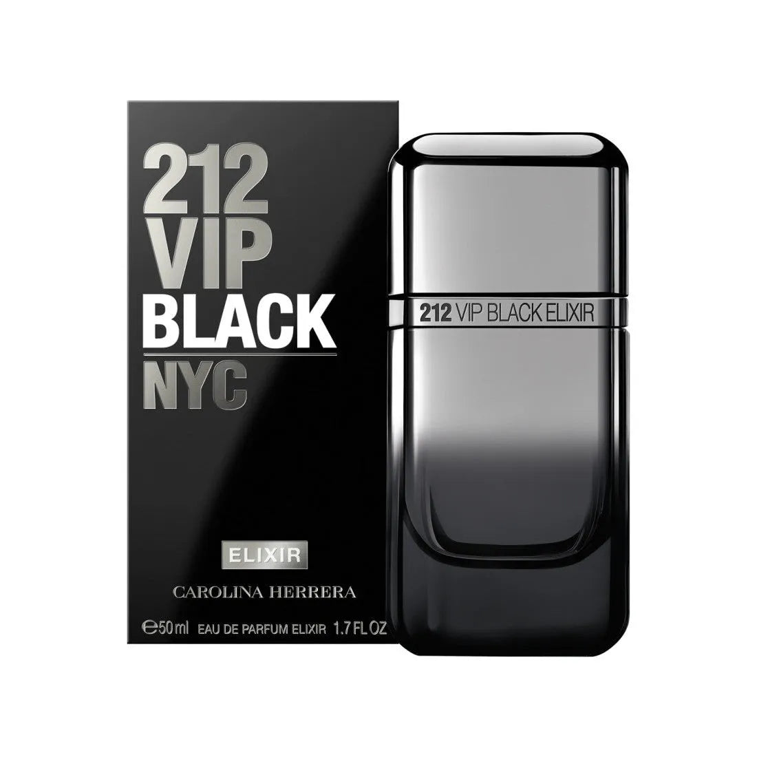 Carolina Herrera 212 VIP Black Elixir EDP (M) - 2 - Privé Perfumes Honduras