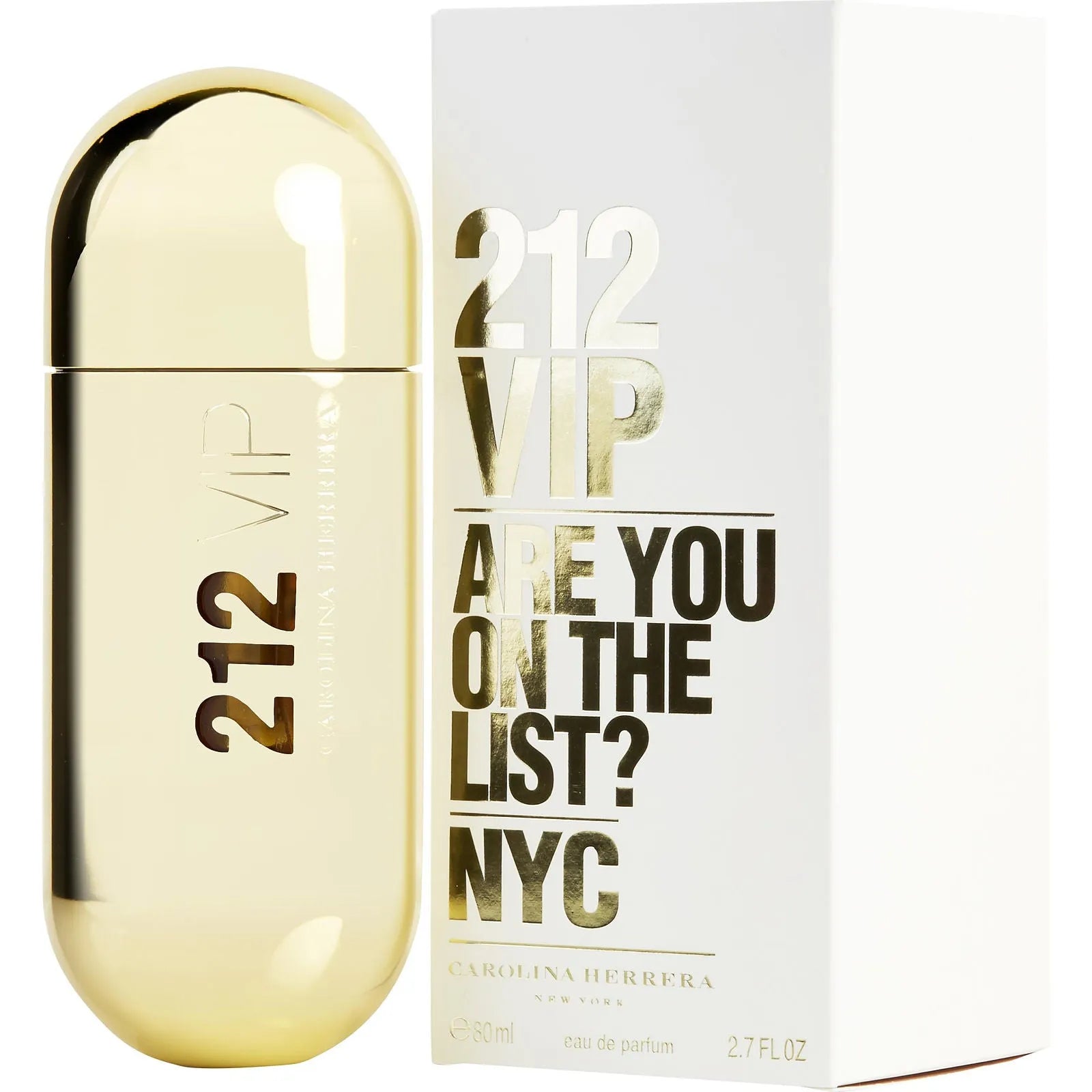 Perfume Carolina Herrera 212 VIP EDP (W) / 80 ml - 1 - Privé Perfumes Honduras