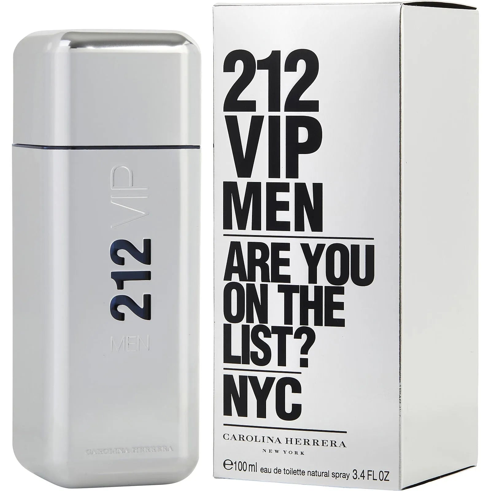 Perfume Carolina Herrera 212 VIP EDT (M) / 100 ml - 1 - Privé Perfumes Honduras