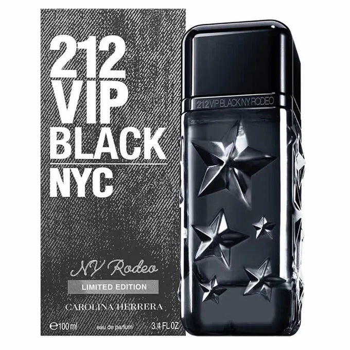 212 VIP BLACK EDP 100ML Luxury Fragrance by Carolina Herrera