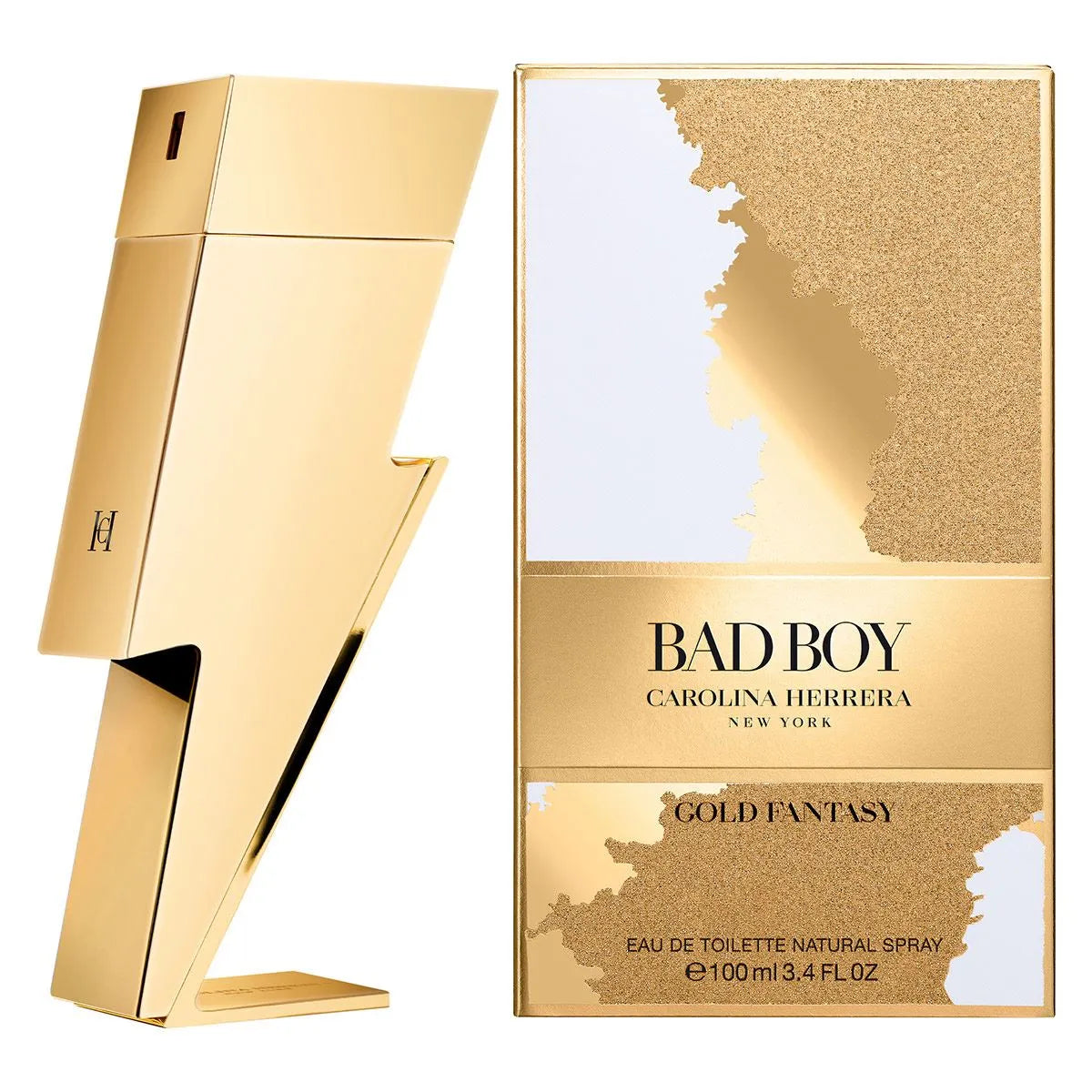 Perfume Carolina Herrera Bad Boy Gold Fantasy EDT (M) / 100 ml UL - 4 - Privé Perfumes Honduras
