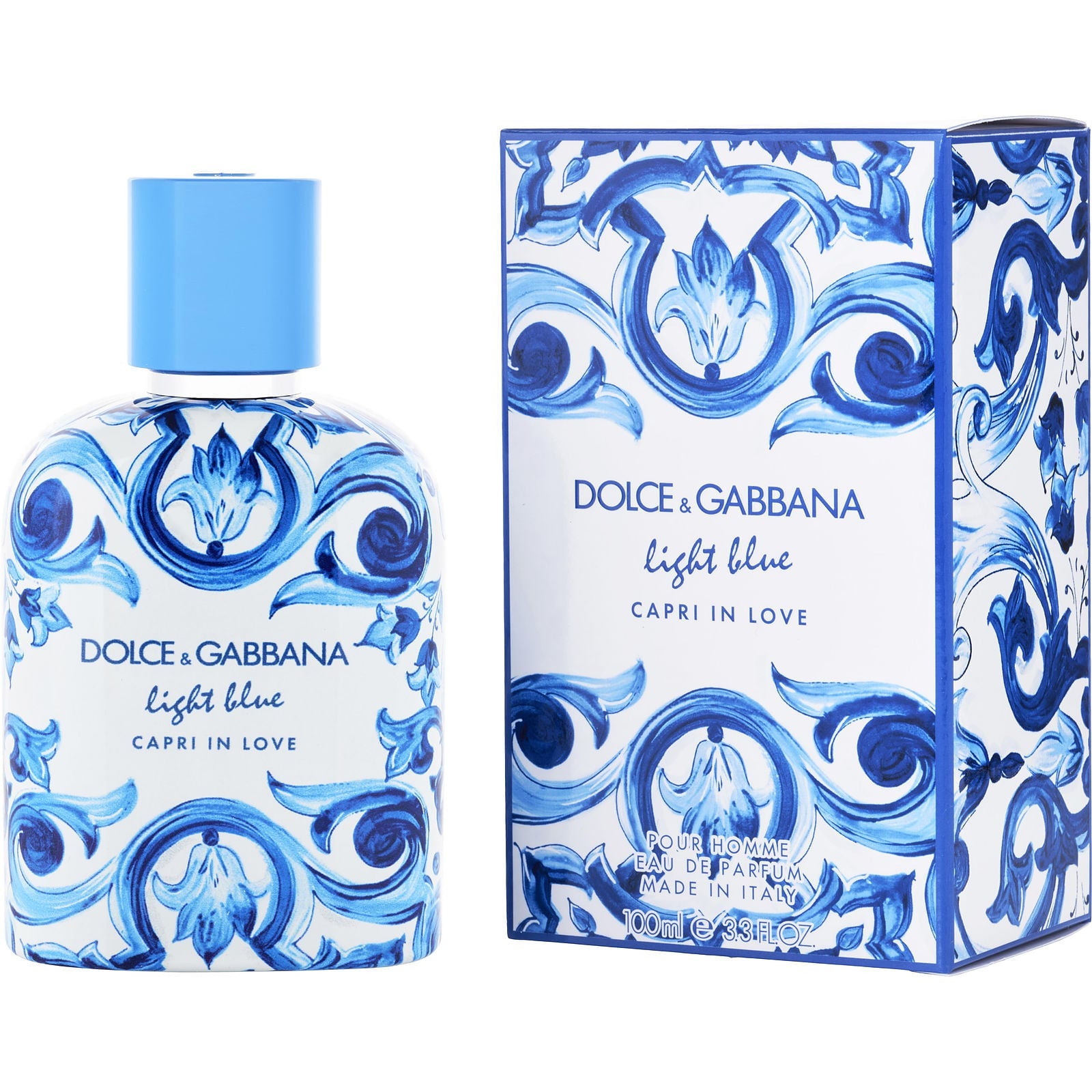 Perfume Dolce&Gabbana Light Blue Capri In Love Pour Homme EDP (M) / 100 ml - 1 - Privé Perfumes Honduras