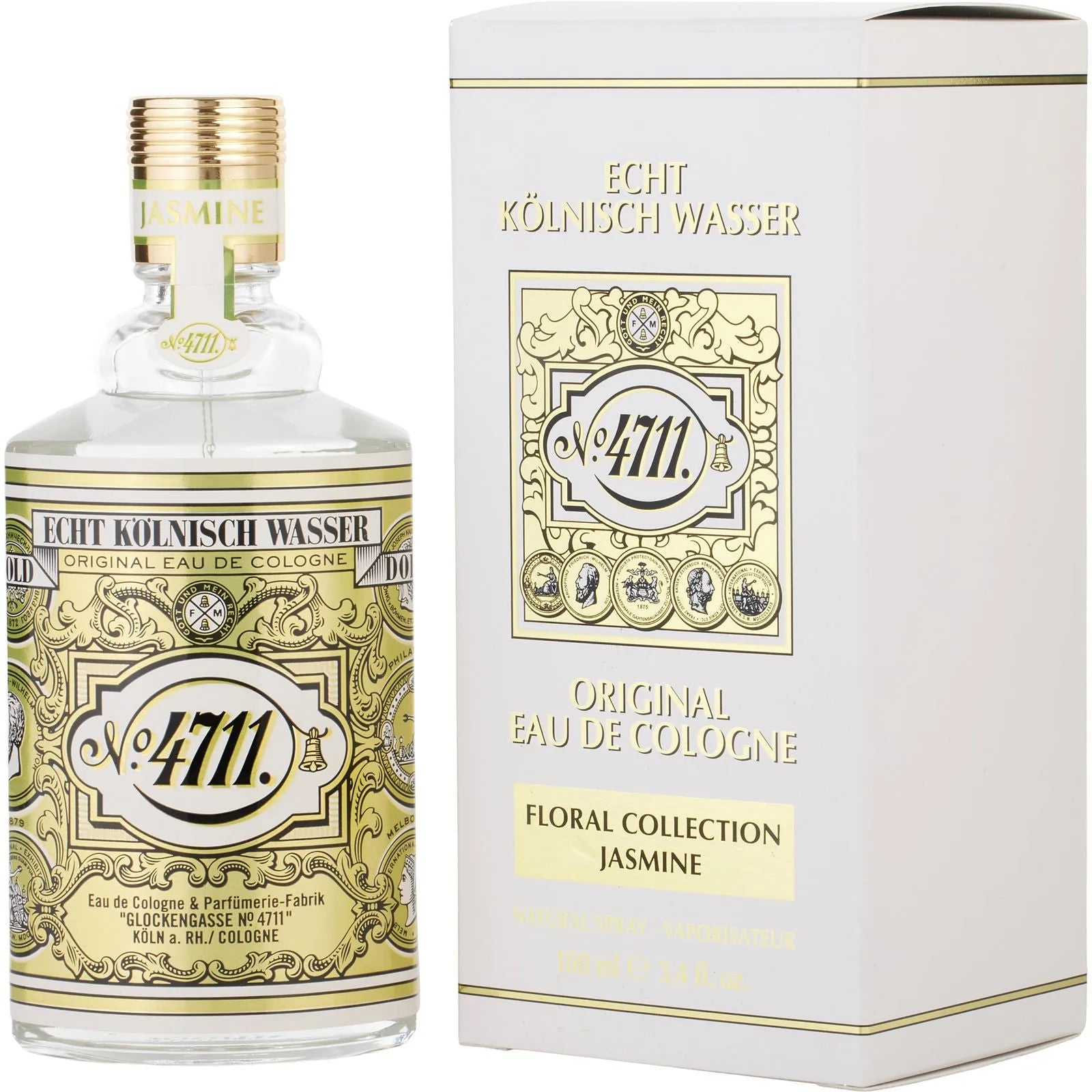Perfume Echt Kölnisch Wasser No 4711 Floral Collection Jasmine EDC (U) / 100 ml - 1 - Privé Perfumes Honduras