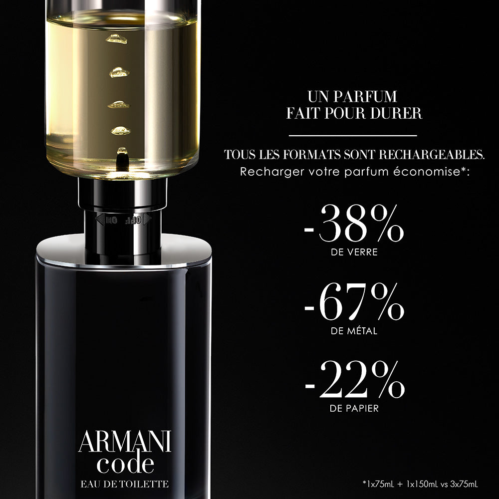 Perfume Giorgio Armani Code Refillable EDT (M) / 75 ml - 6 - Privé Perfumes Honduras