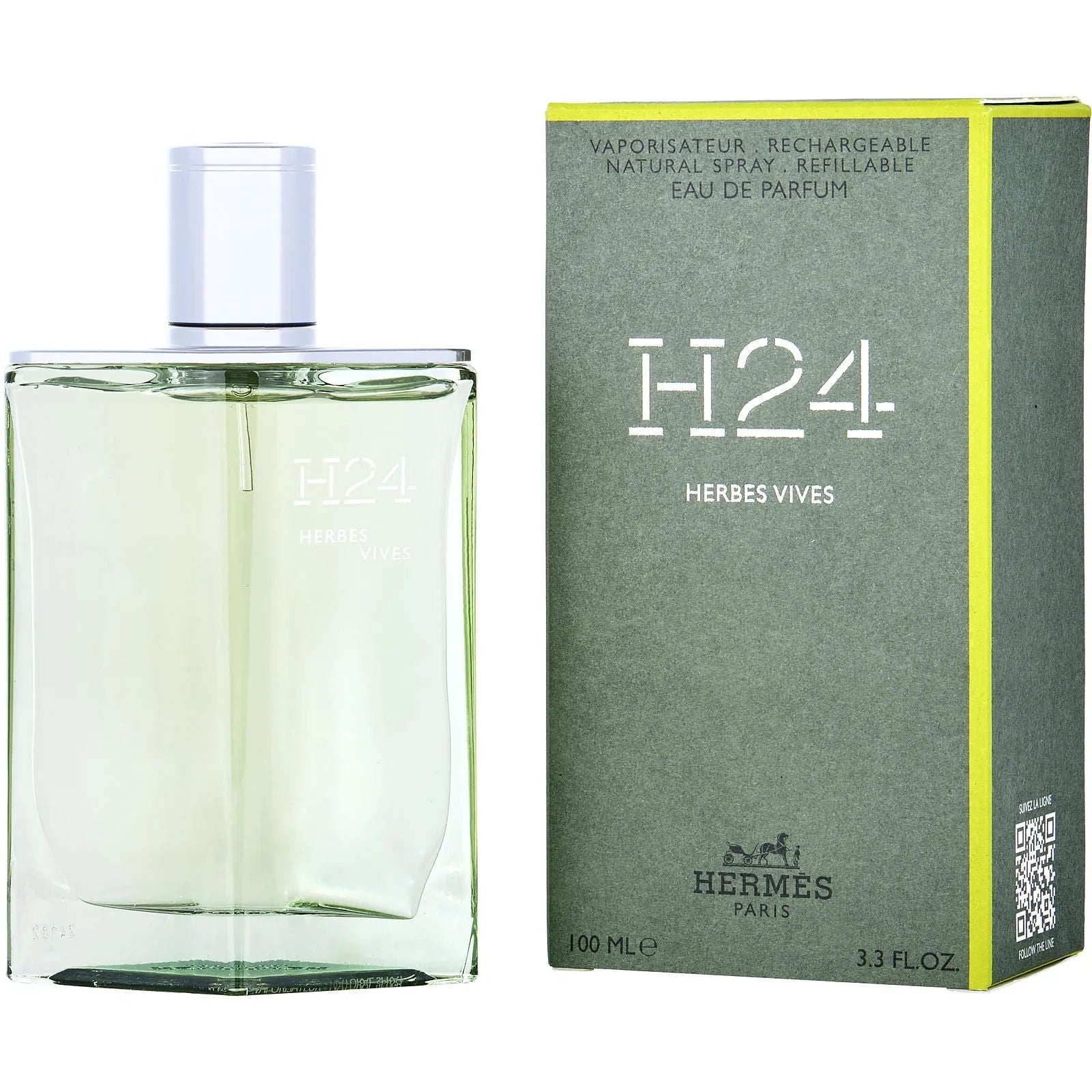 Perfume Hermès H24 Herbes Vives EDP (M) / 100 ml - 1 - Privé Perfumes Honduras