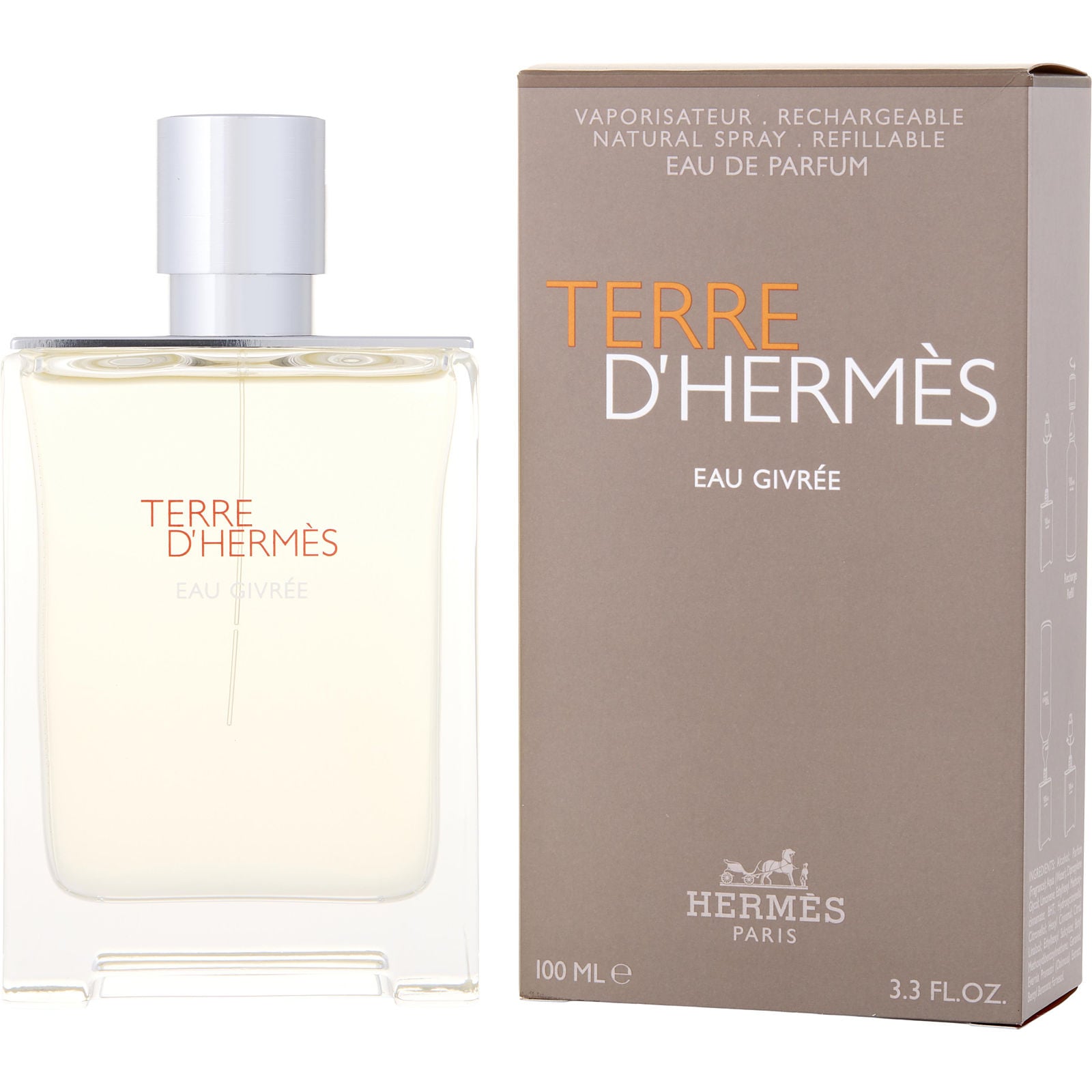 Perfume Hermès Terre D'Hermes Eau Givree EDP (M) / 100 ml - 1 - Privé Perfumes Honduras