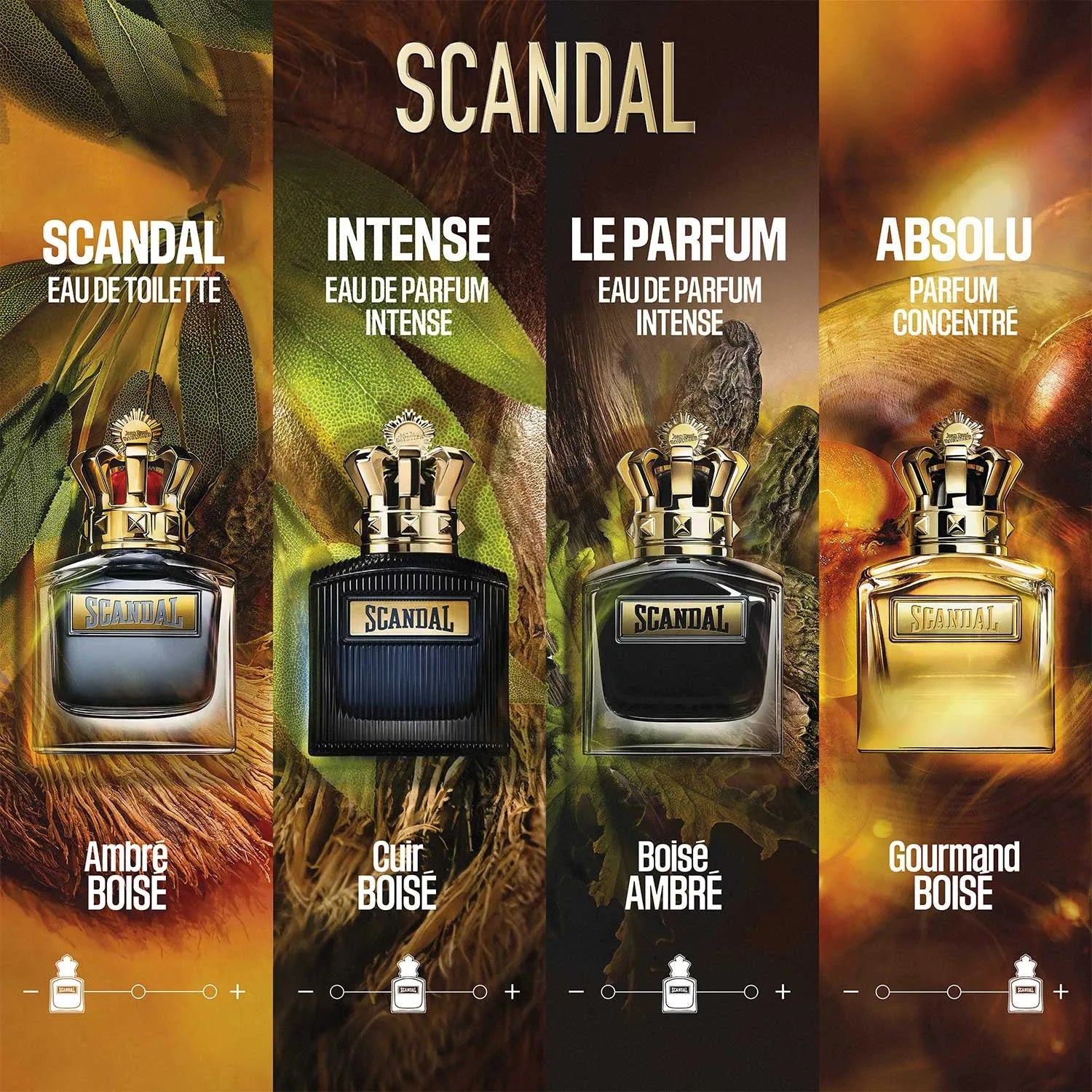 Perfume Jean Paul Gaultier Scandal Him Intense EDP (M) / 50 ml - 5 - Privé Perfumes Honduras