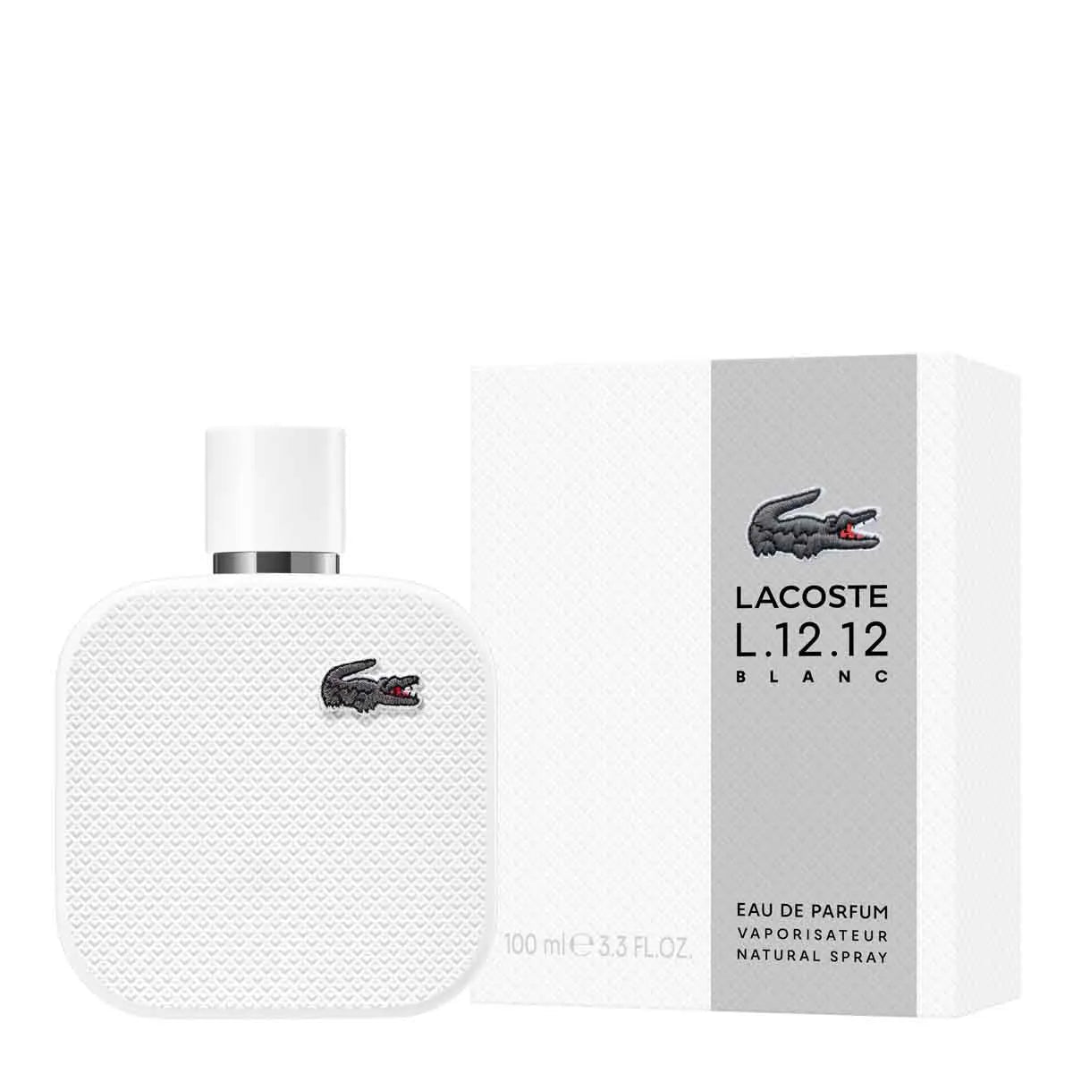 Perfume Lacoste L.12.12 Blanc - Pure EDP (M) / 50 ml - 4 - Privé Perfumes Honduras