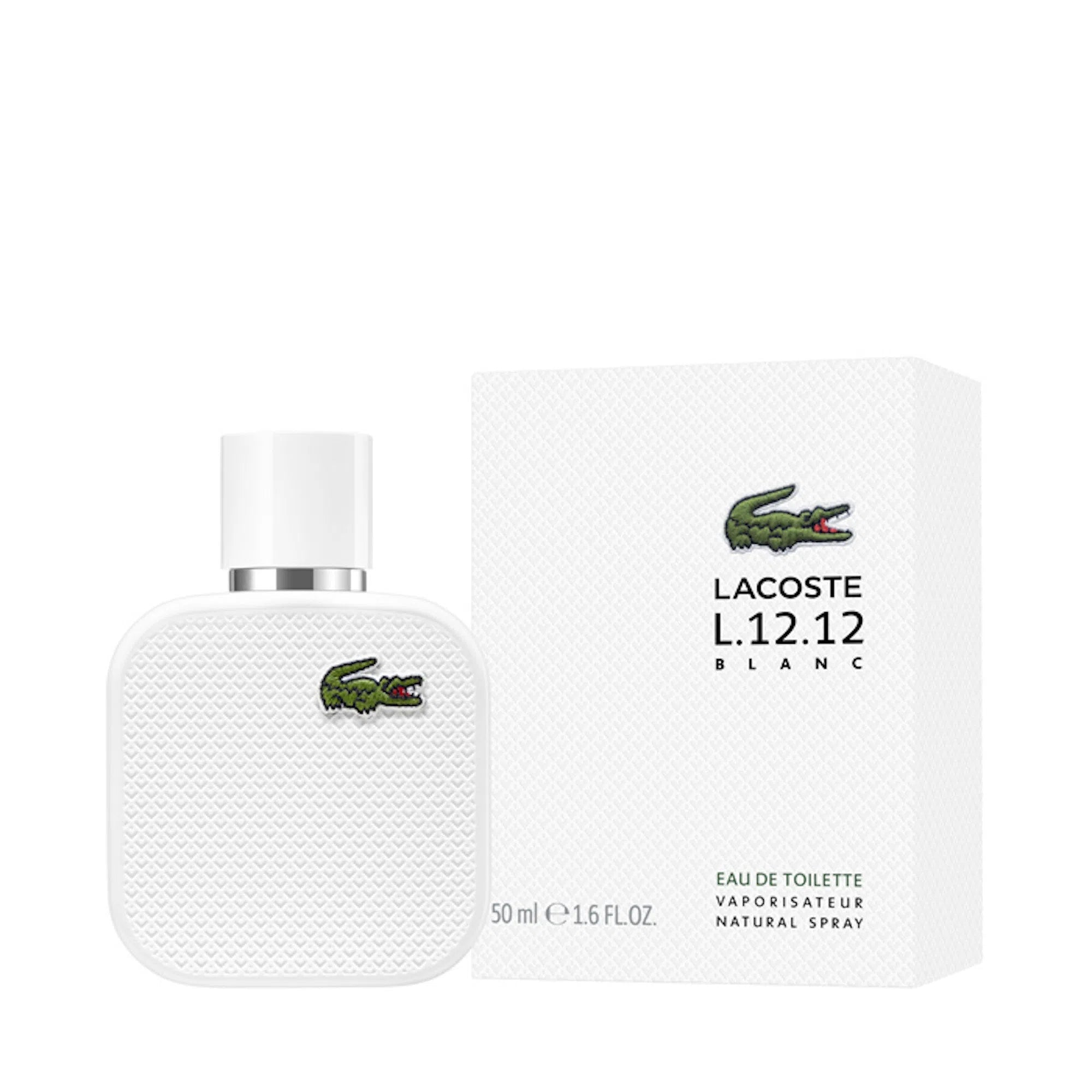 Lacoste L.12.12 Blanc - Pure EDT (M) - 1 - Privé Perfumes Honduras