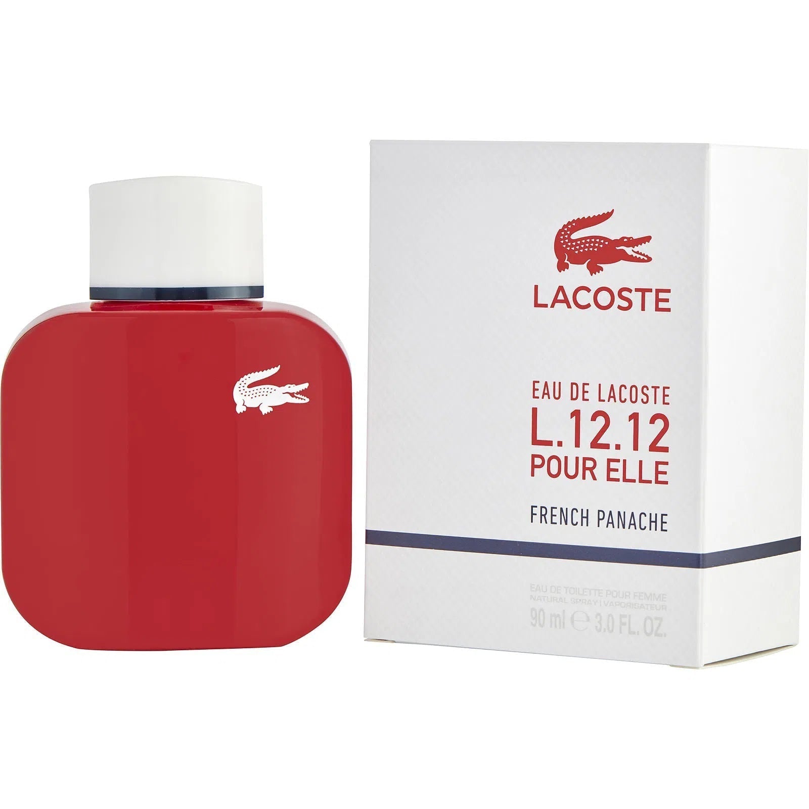 Perfume Lacoste L.12.12 French Panache Pour Elle EDT (W) / 90 ml - 1 - Privé Perfumes Honduras