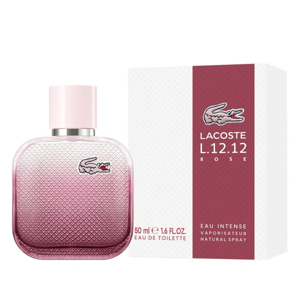 Perfume Lacoste L.12.12 Rose Intense EDT (W) / 50 ml - 1 - Privé Perfumes Honduras