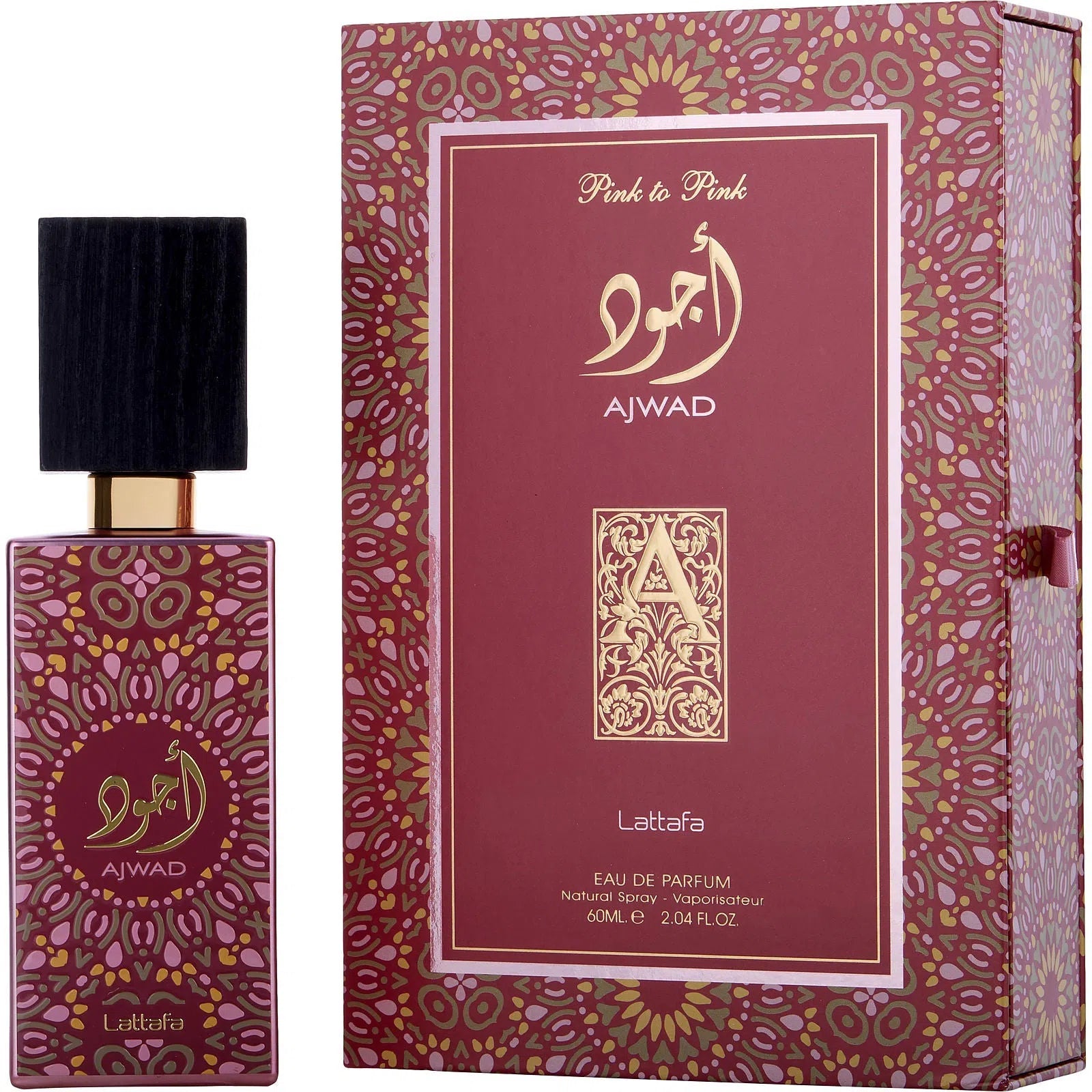 Perfume Lattafa Ajwad Pink to Pink EDP (U) / 60 ml 6290360597133 - 1 - Privé Perfumes Honduras