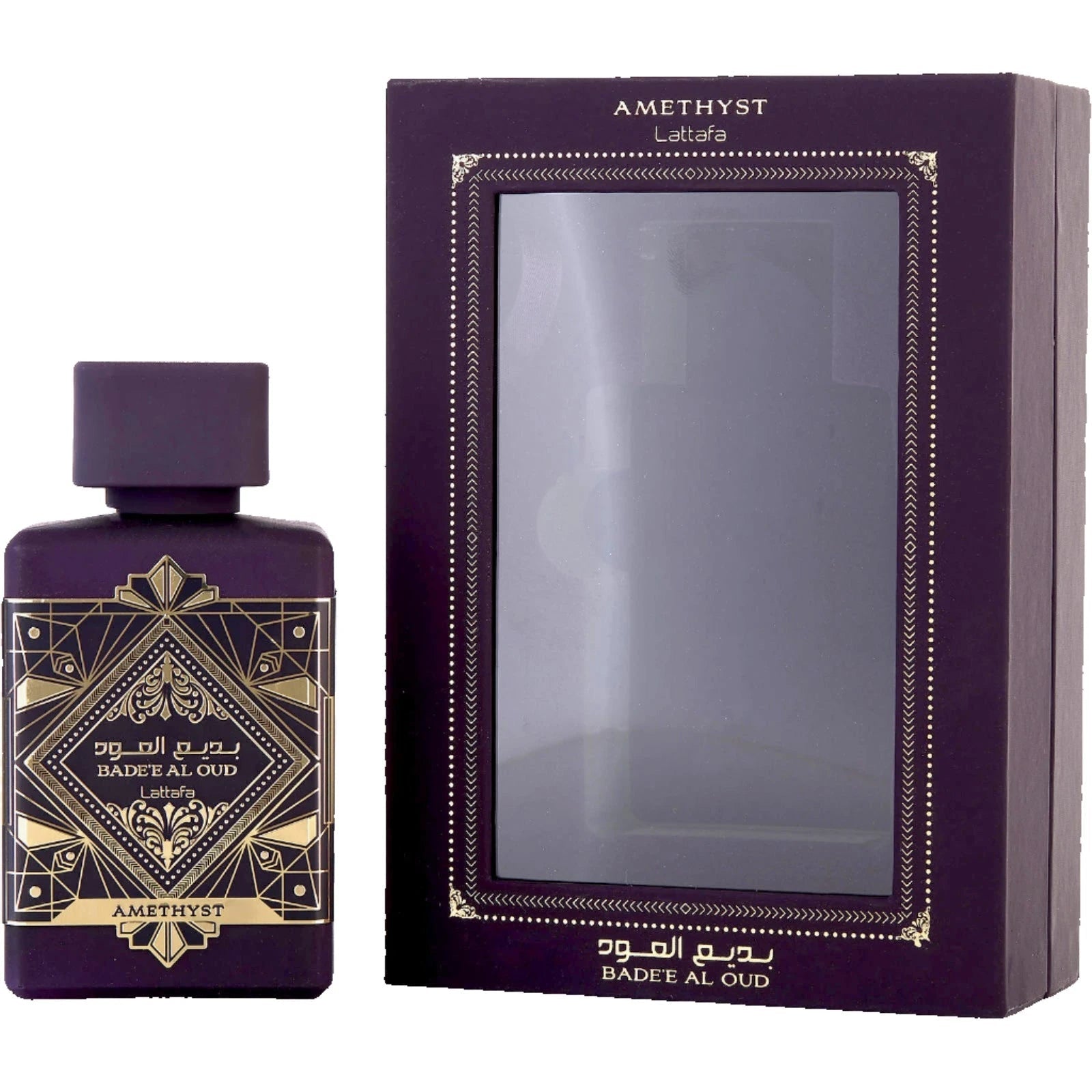 Perfume Lattafa Bade'e Al Oud - Amethyst EDP (U) / 100 ml - 1 - Privé Perfumes Honduras