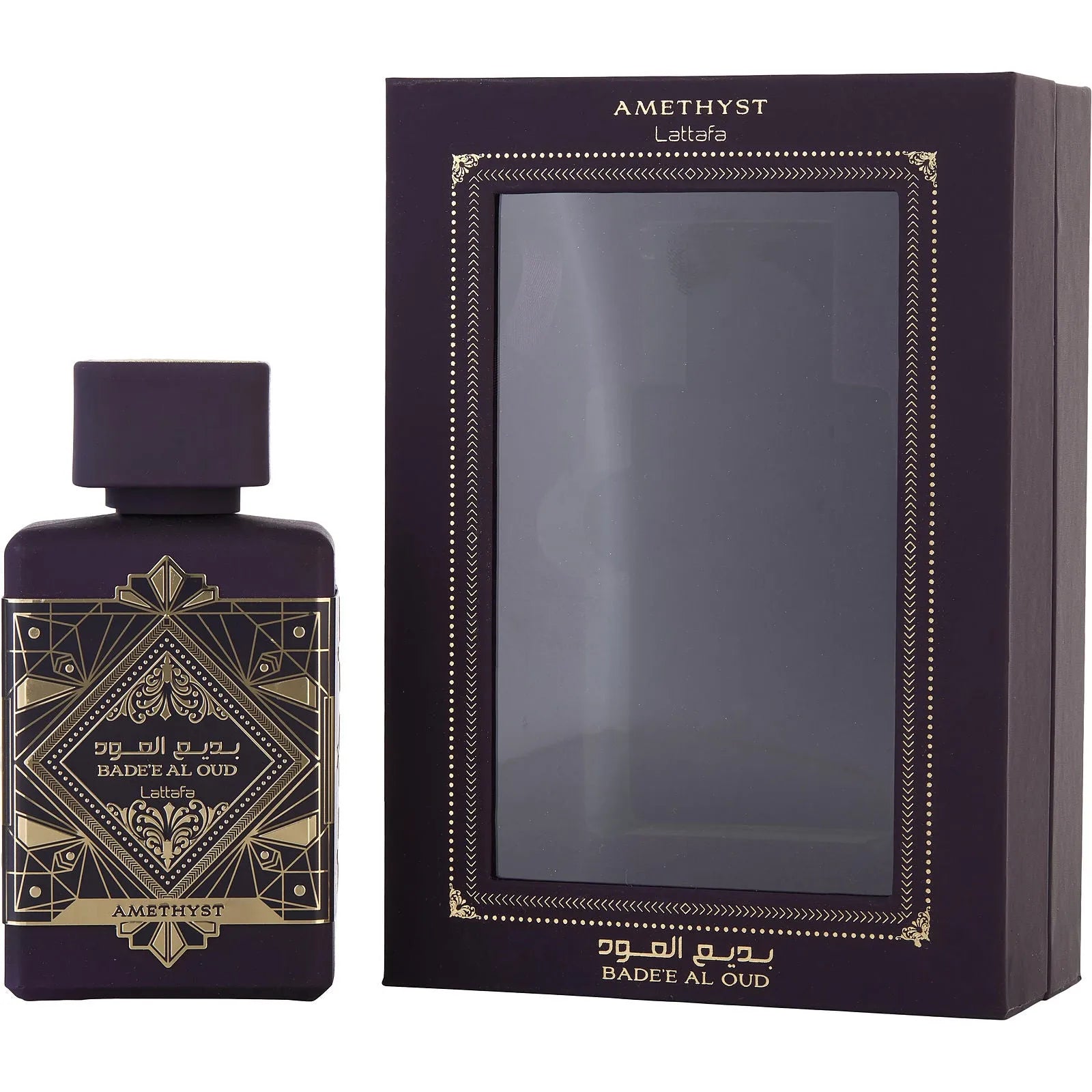 Perfume Lattafa Bade'e Al Oud - Amethyst EDP (U) / 100 ml - 1 - Privé Perfumes Honduras