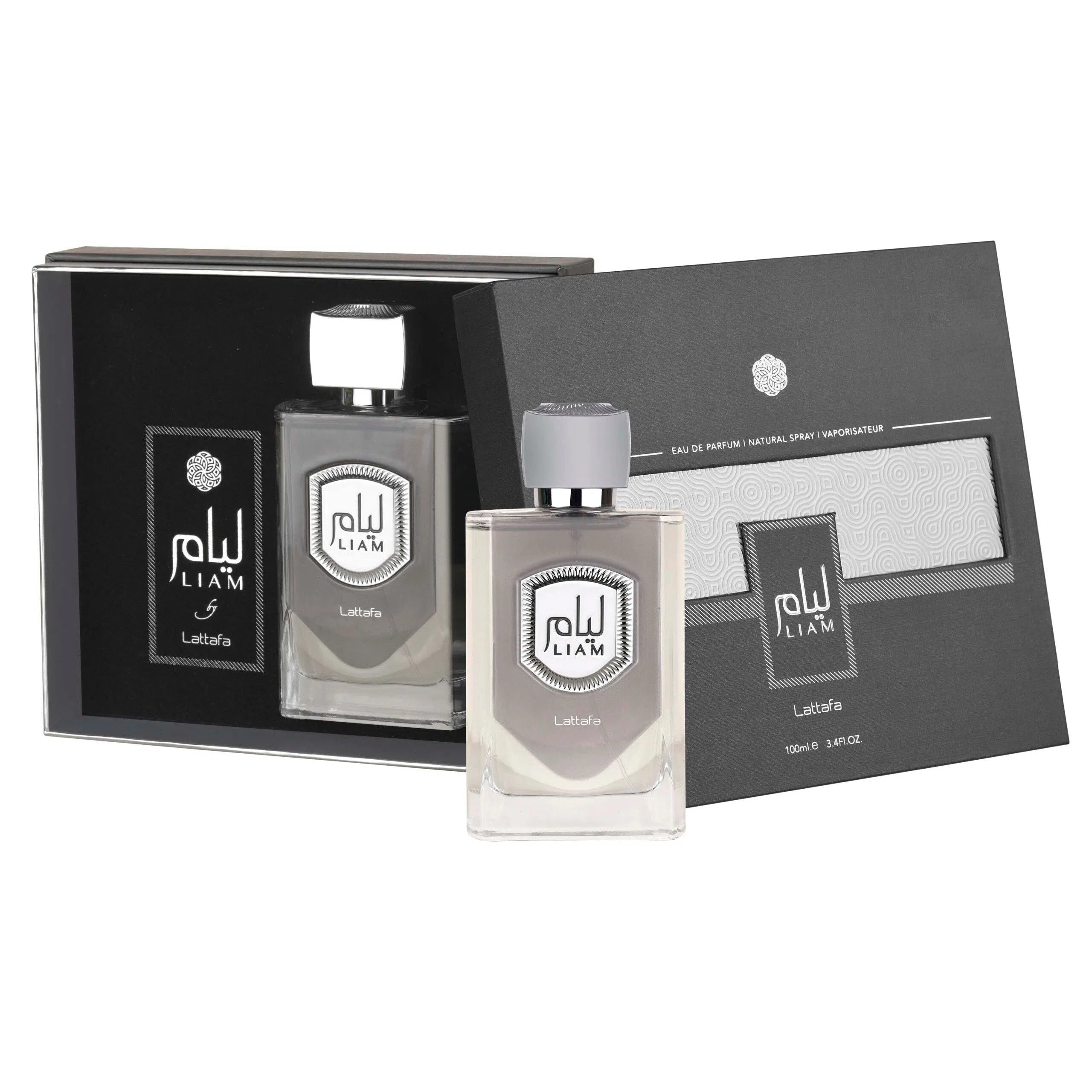Perfume Lattafa Liam Grey EDP (U) / 100 ml - 1 - Privé Perfumes Honduras