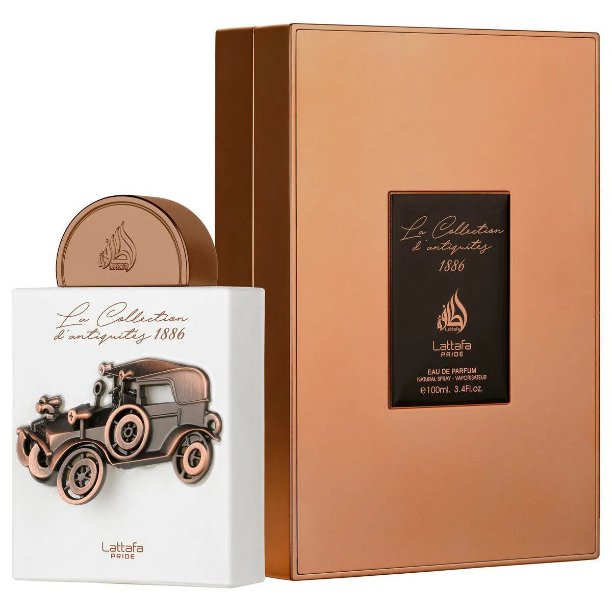Perfume Lattafa Pride La Collection 1886 Car EDP (U) / 100 ml - 1 - Privé Perfumes Honduras