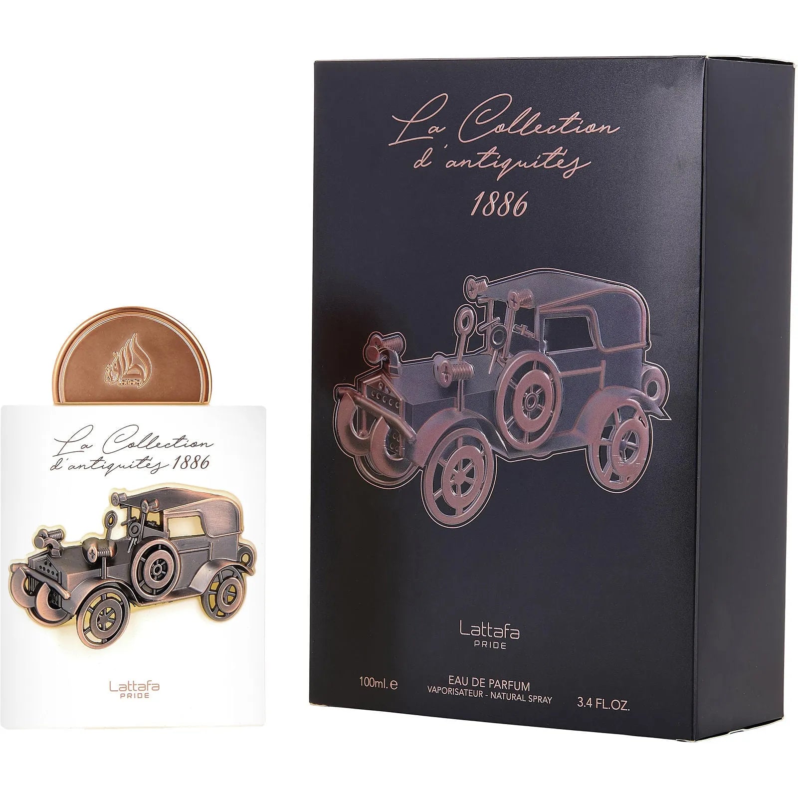 Perfume Lattafa Pride La Collection 1886 Car EDP (U) / 100 ml - 1 - Privé Perfumes Honduras