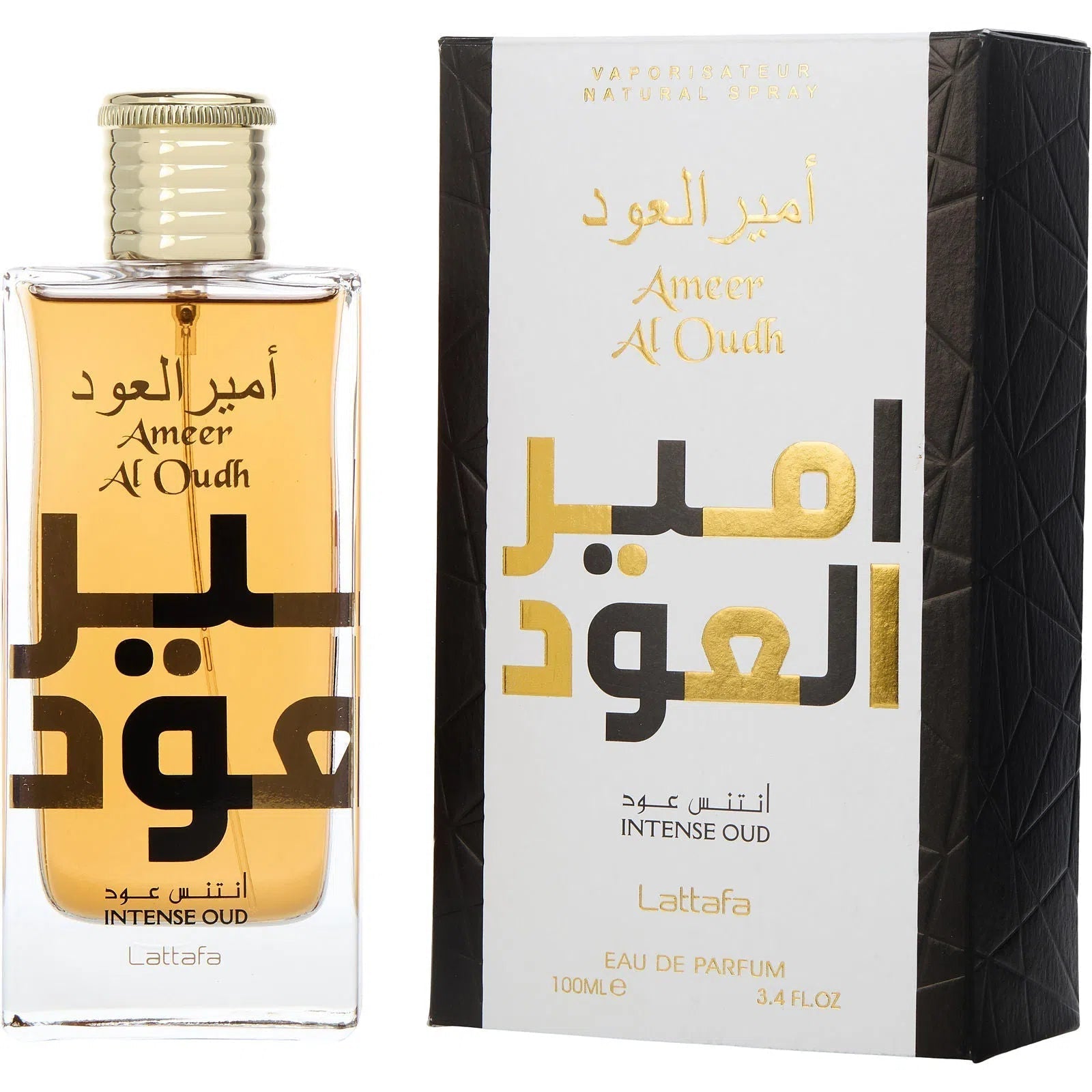 Perfume Lattafa s Ameer Al Oudh Intense Oud EDP (U) / 100 ml - 1 - Privé Perfumes Honduras