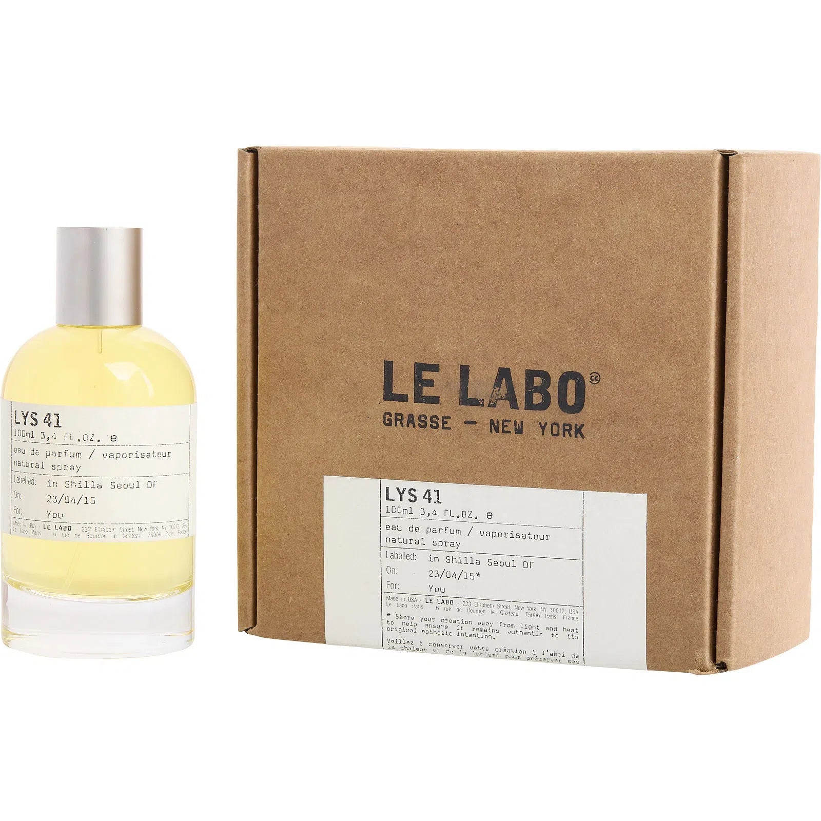 Perfume Le Labo Lys 41 EDP (W) / 100 ml - 1 - Privé Perfumes Honduras