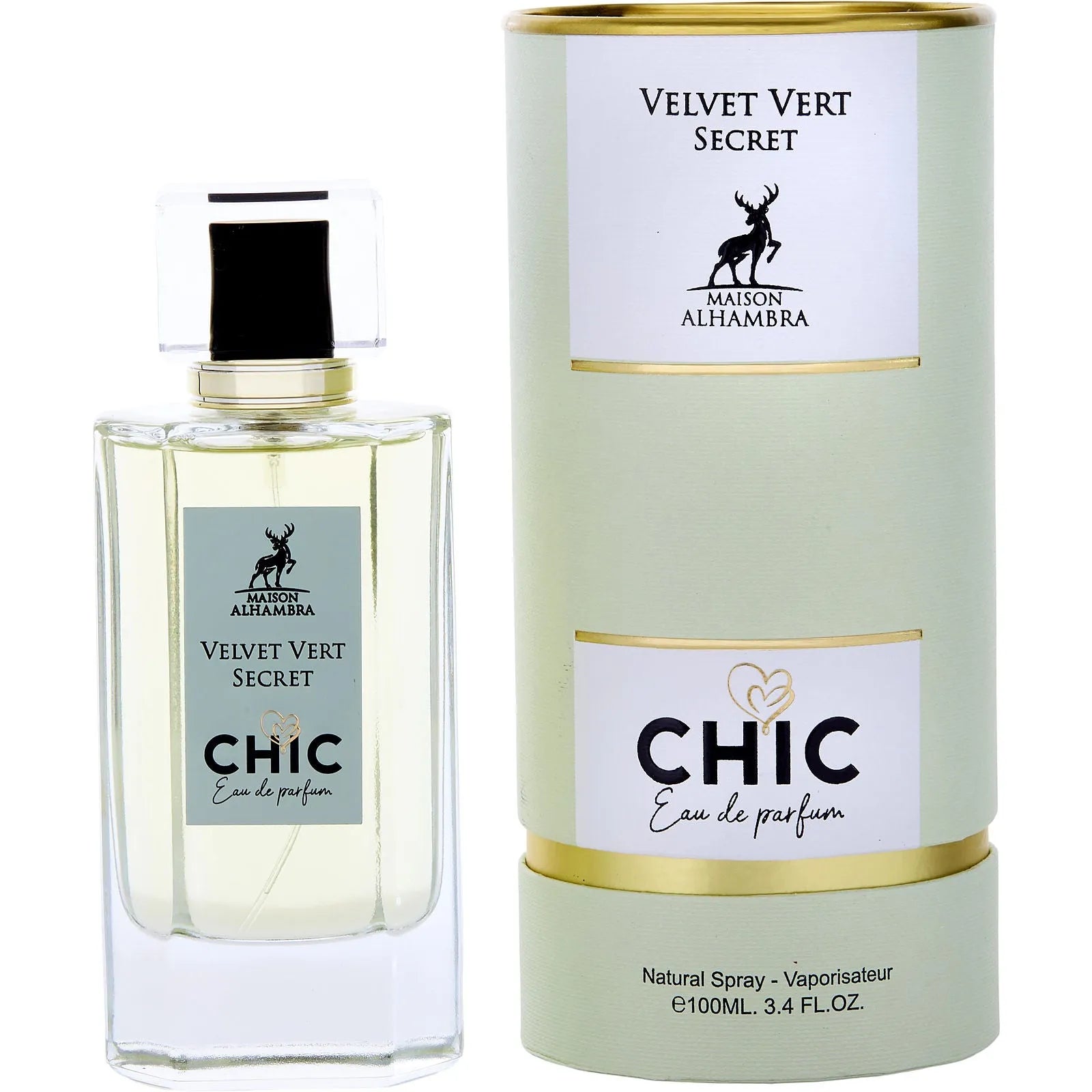 Perfume Maison Alhambra Chic Velvet Vert Secret EDP (U) / 100 ml - 1 - Privé Perfumes Honduras