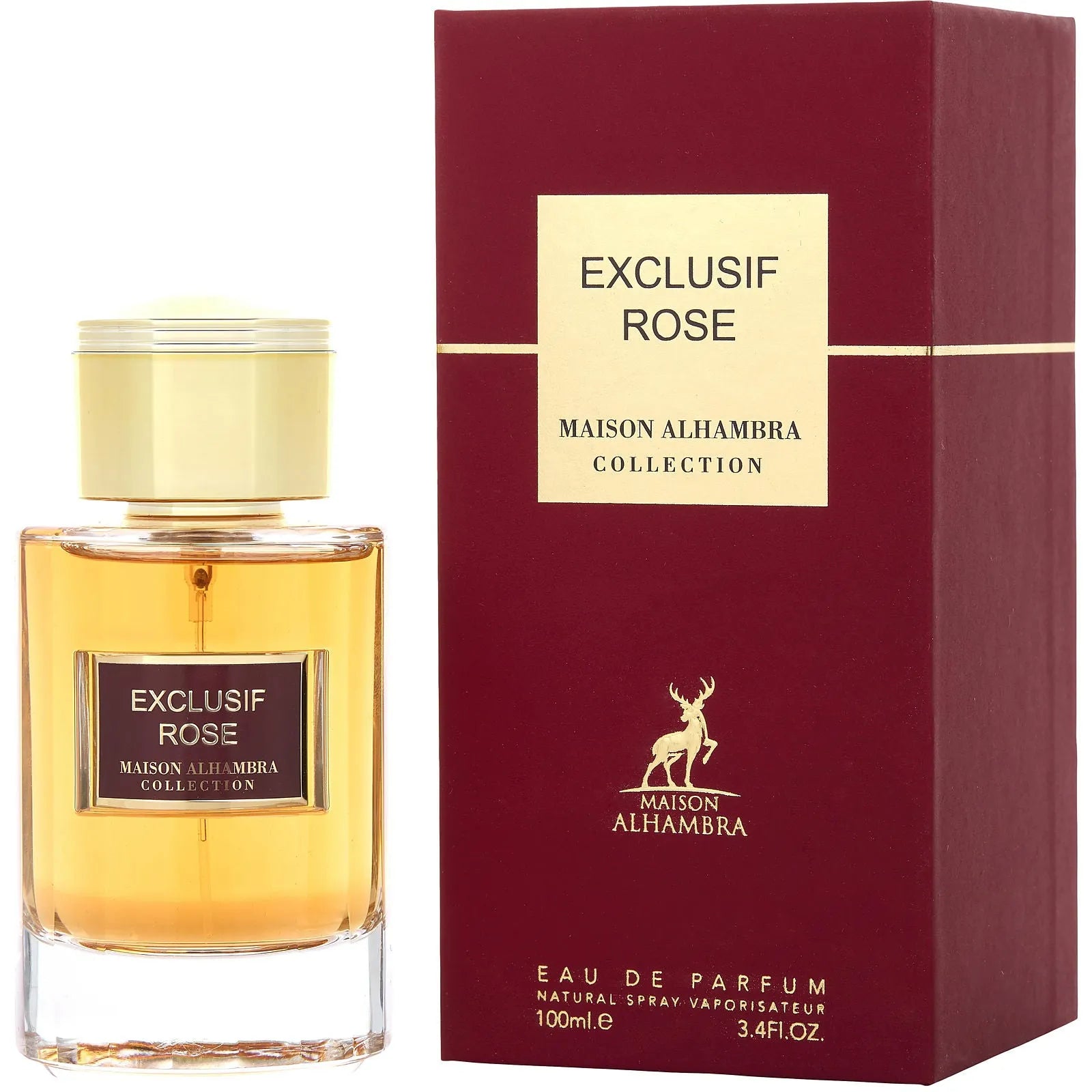 Perfume Maison Alhambra Exclusif Rose EDP (U) / 100 ml - 1 - Privé Perfumes Honduras