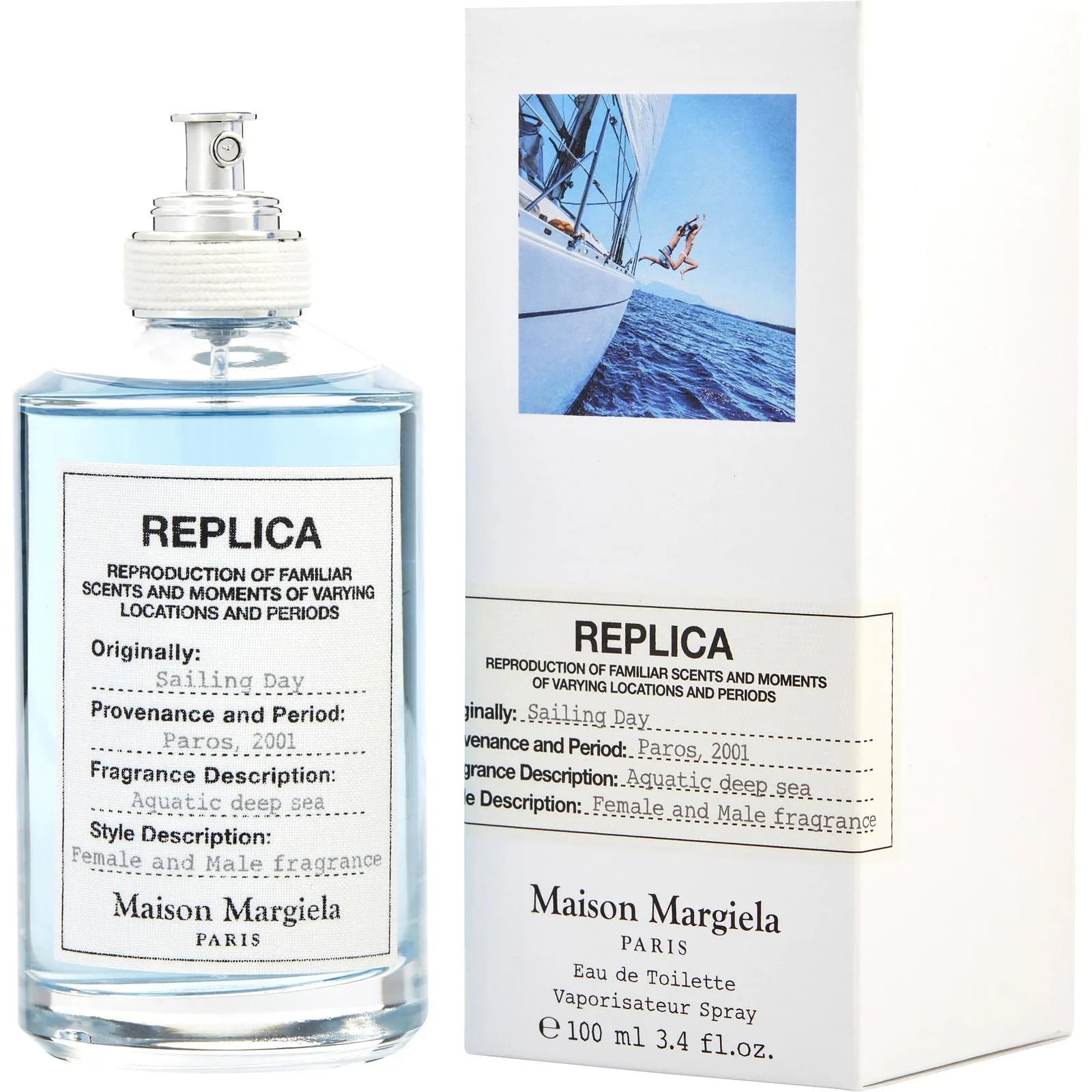 Perfume Maison Margiela Replica Sailing Day EDT (U) / 100 ml - 1 - Privé Perfumes Honduras