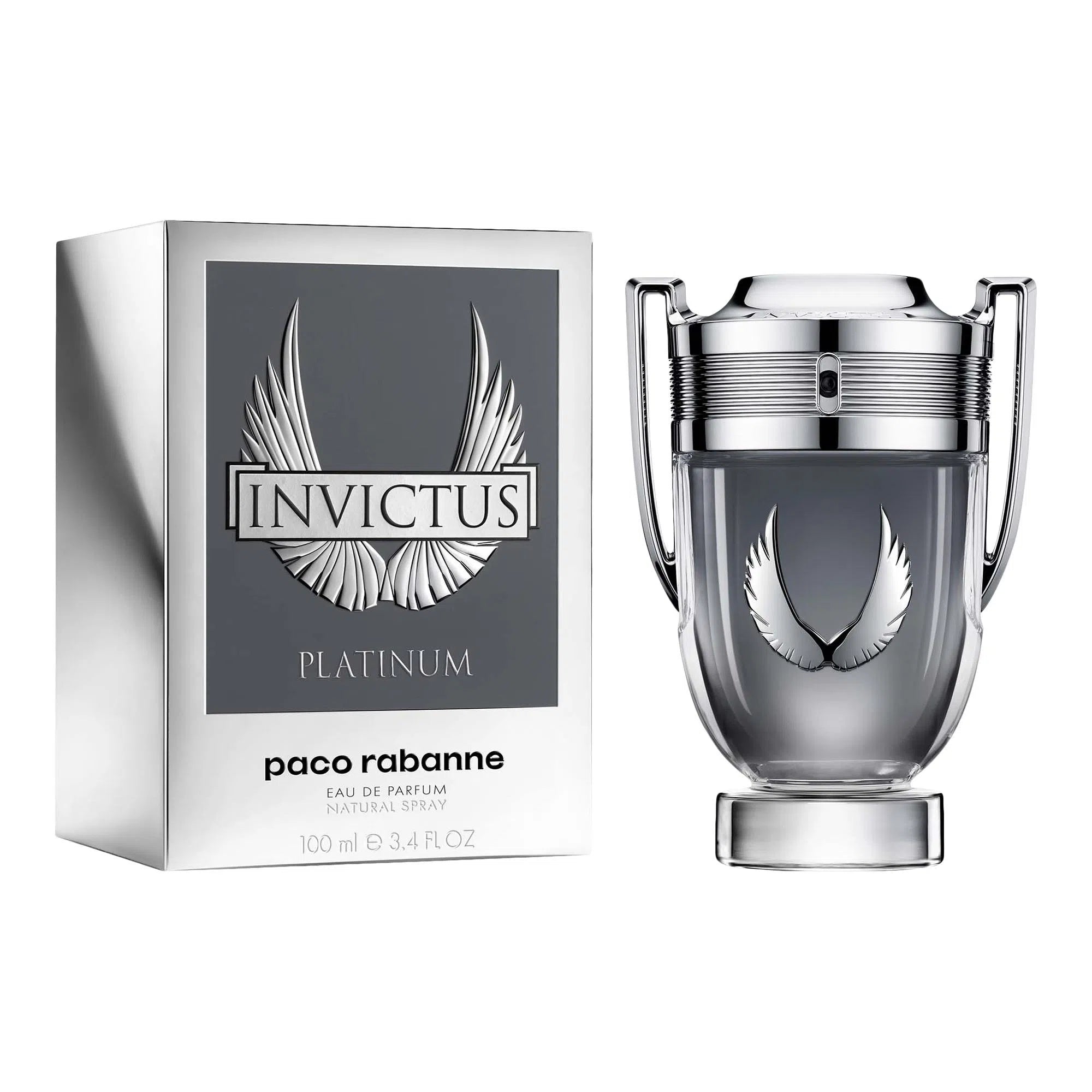 Perfume Paco Rabanne Invictus EDP Platinum (M) / 100 ml - 3 - Privé Perfumes Honduras