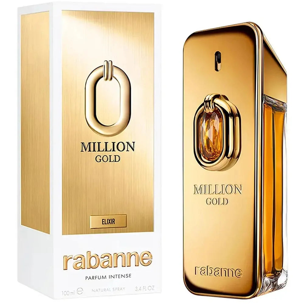 Perfume Rabanne Million Gold Elixir Parfum (M) / 100 ml - 1 - Privé Perfumes Honduras