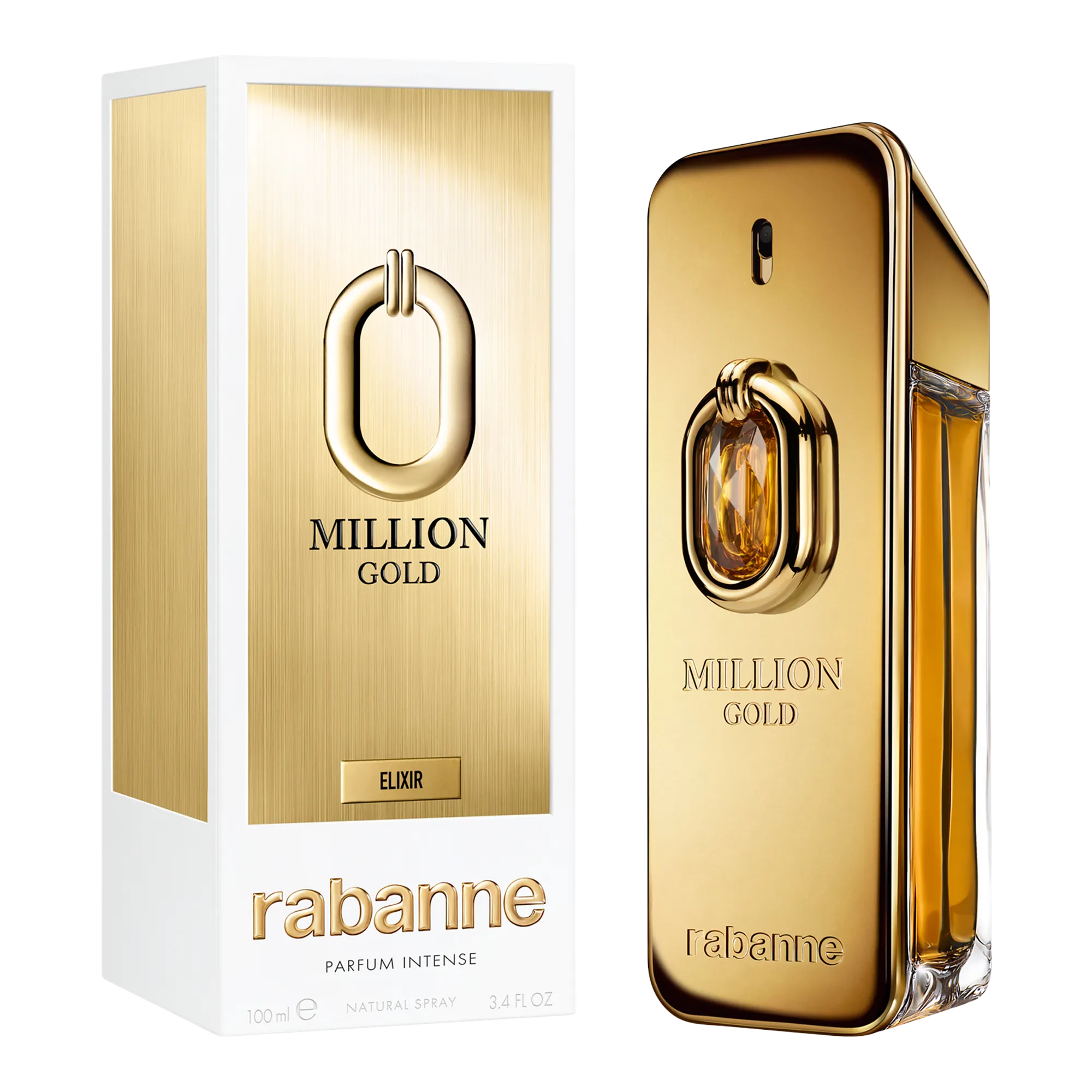 Perfume Rabanne Million Gold Elixir Parfum (M) / 100 ml - 3 - Privé Perfumes Honduras