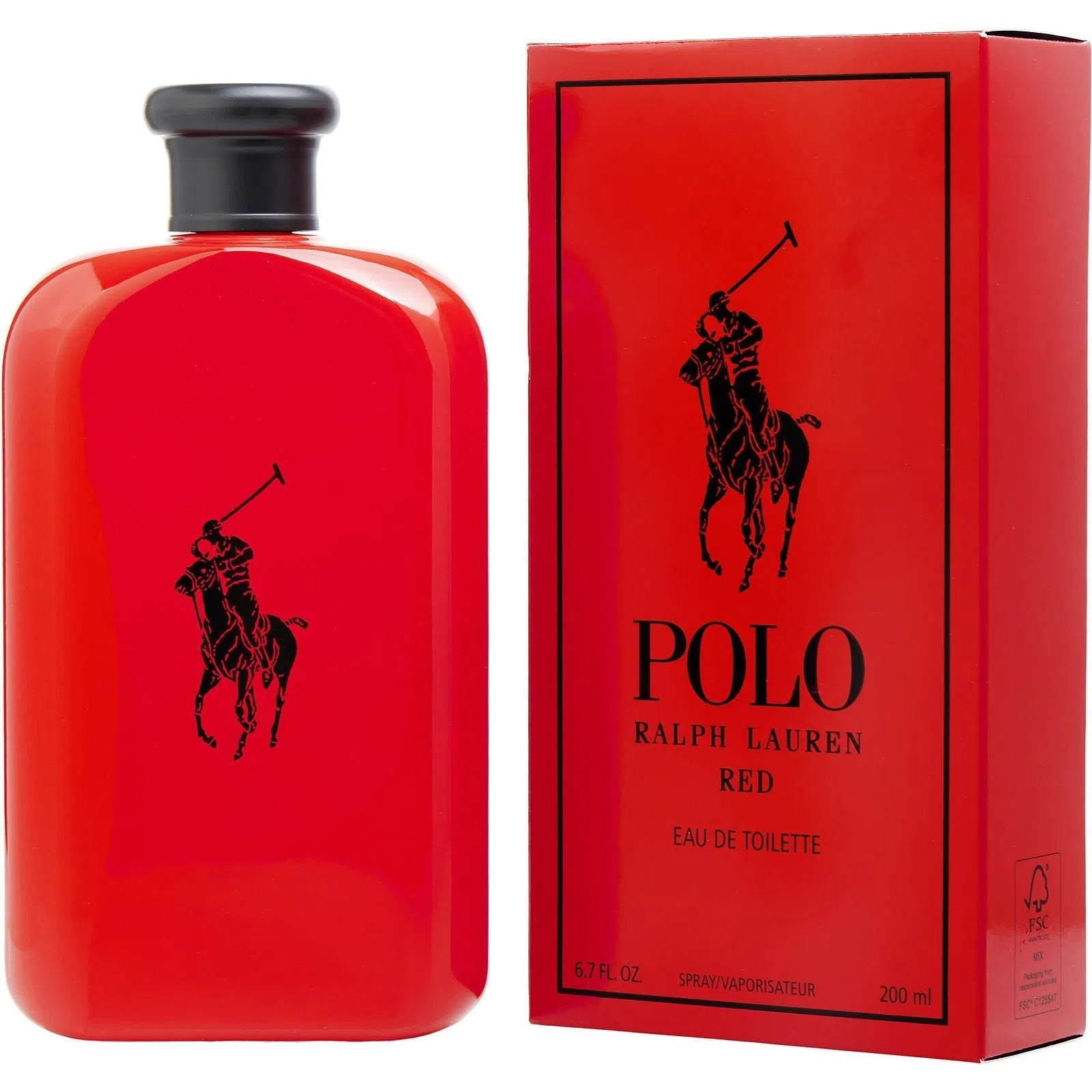 Perfume Ralph Lauren Polo Red EDT (M) / 200 ml - 1 - Privé Perfumes Honduras