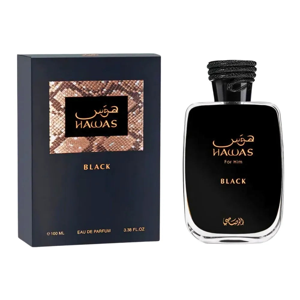 Perfume Rasasi Hawas Black EDP (M) / 100 ml - 1 - Privé Perfumes Honduras